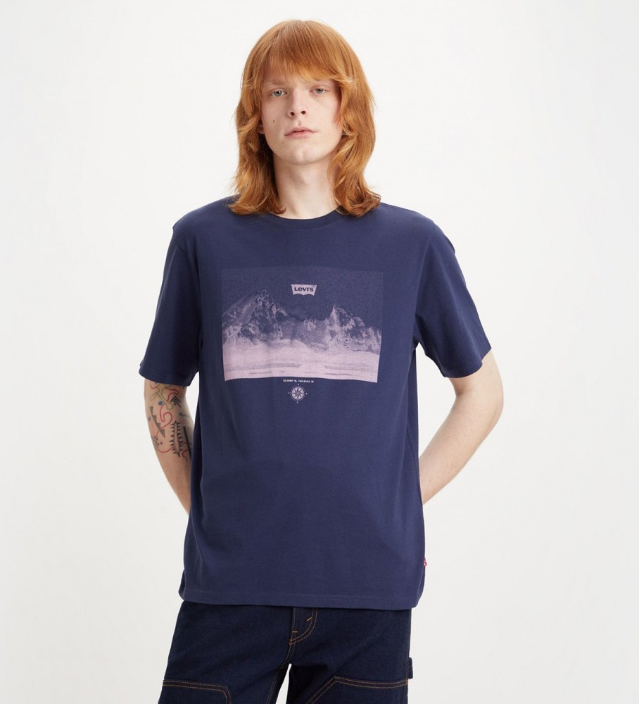 Levi's T-shirt de montanha marinha
