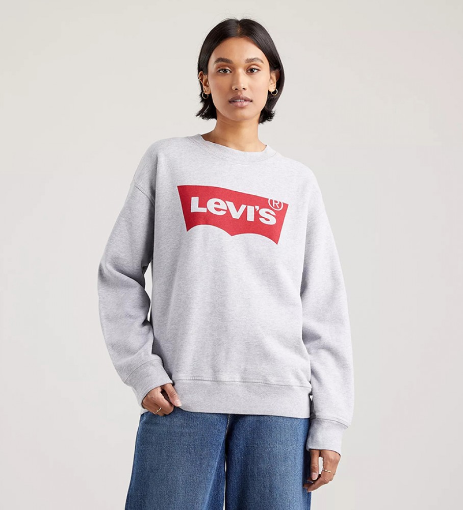 Levi's Graphic Standard Crew sweatshirt gray