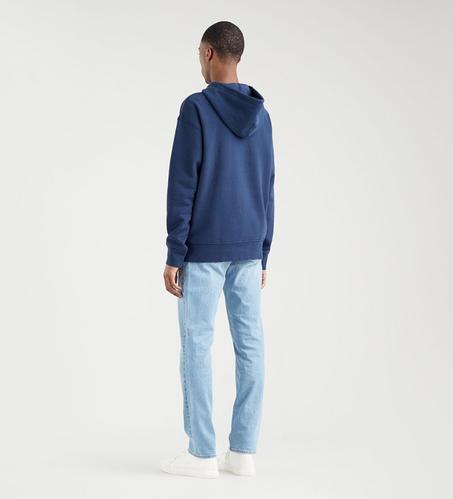 Levi's Sudadera Relaxed marino - Tienda Esdemarca moda, calzado y  complementos - zapatos de marca y zapatillas de marca
