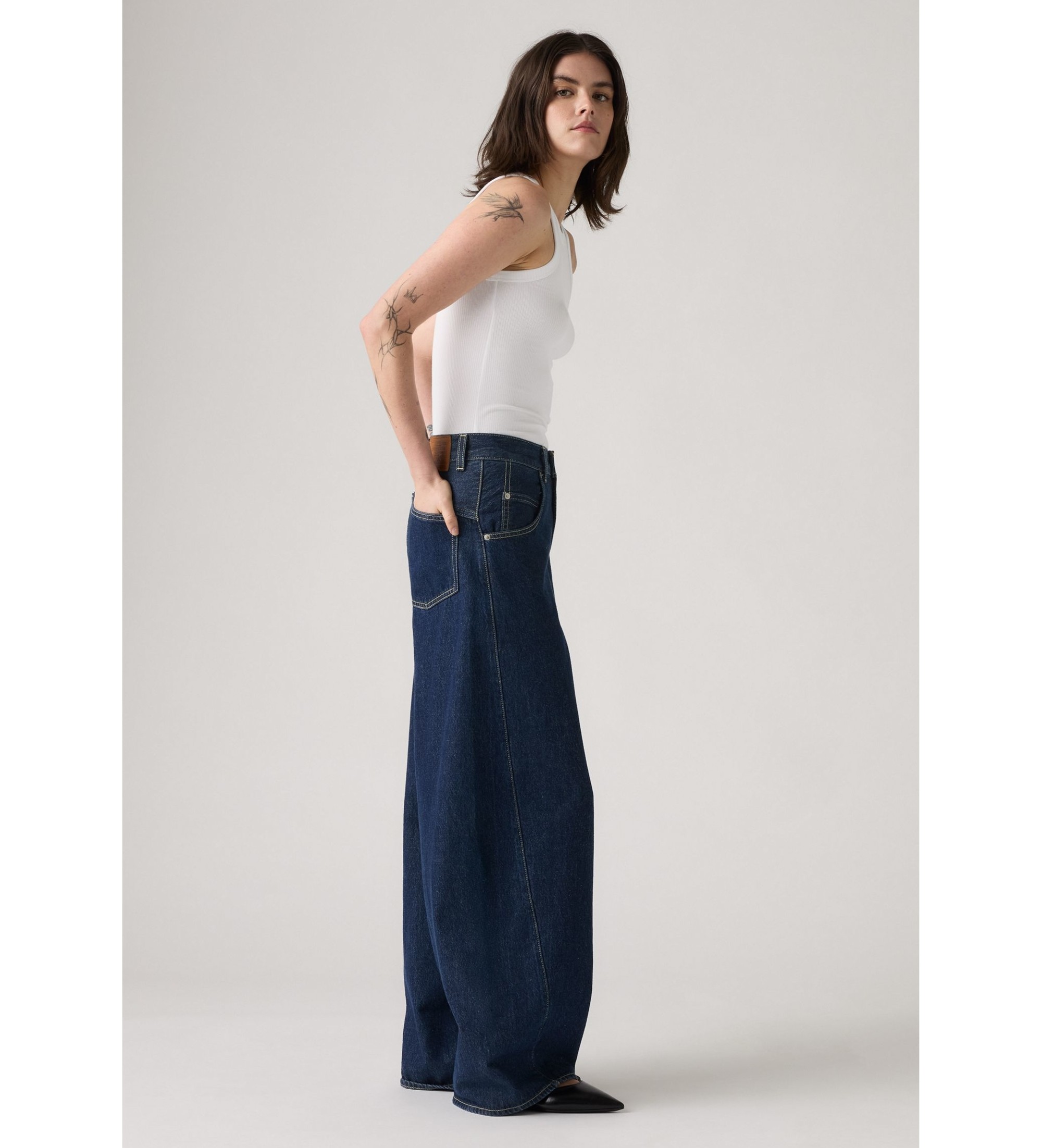 Levi's Jeans super larghi a botte blu navy Esdemarca Store moda