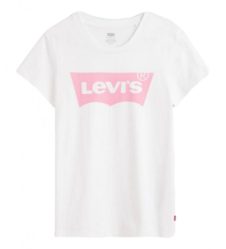 Levi's A T-shirt branca com o Logotipo Perfeito