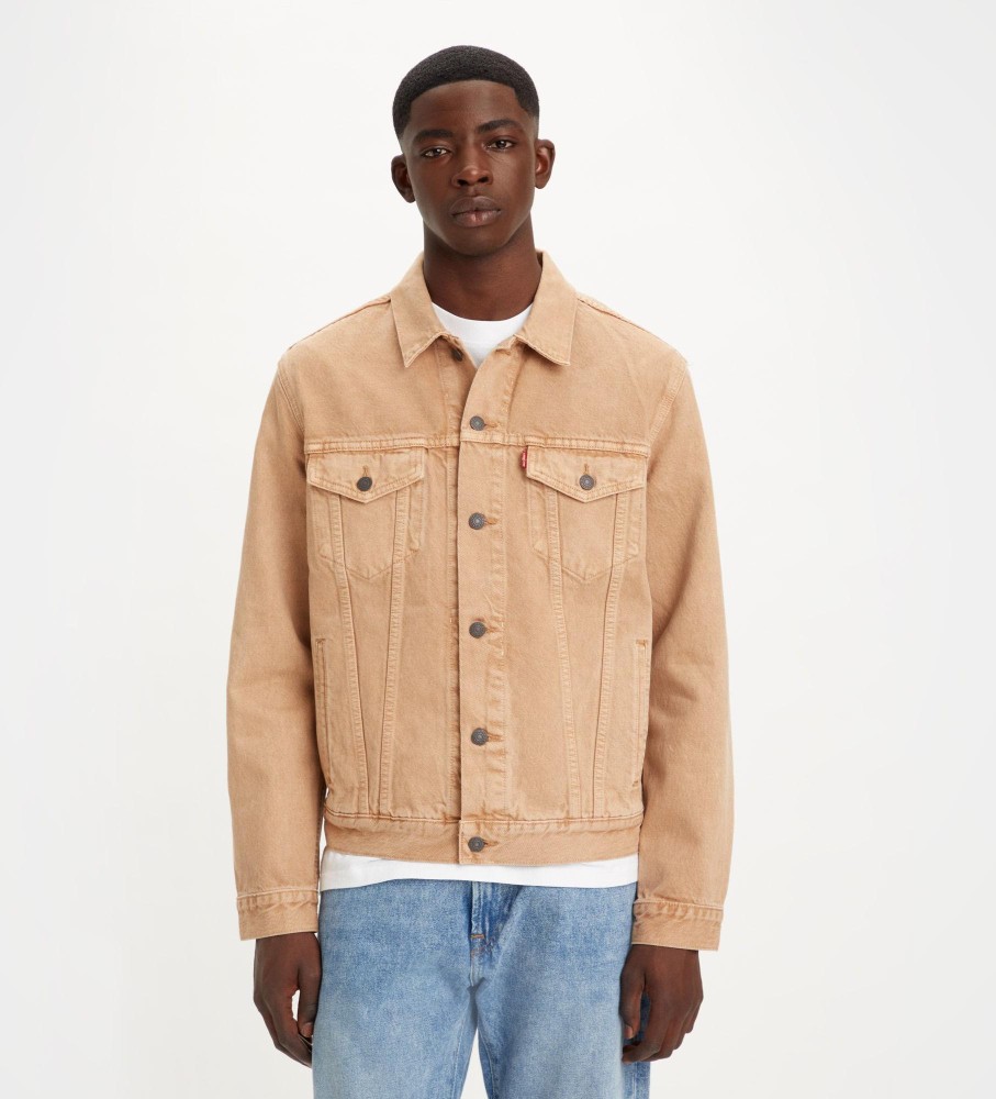 Levi's Brown Trucker Jacket - ESD Store fashion, footwear and accessories -  best brands shoes and designer shoes