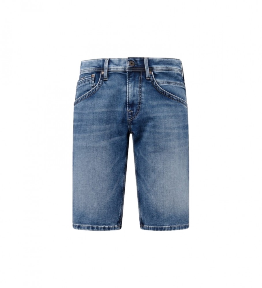 Pepe Jeans Shorts Track Azul curto