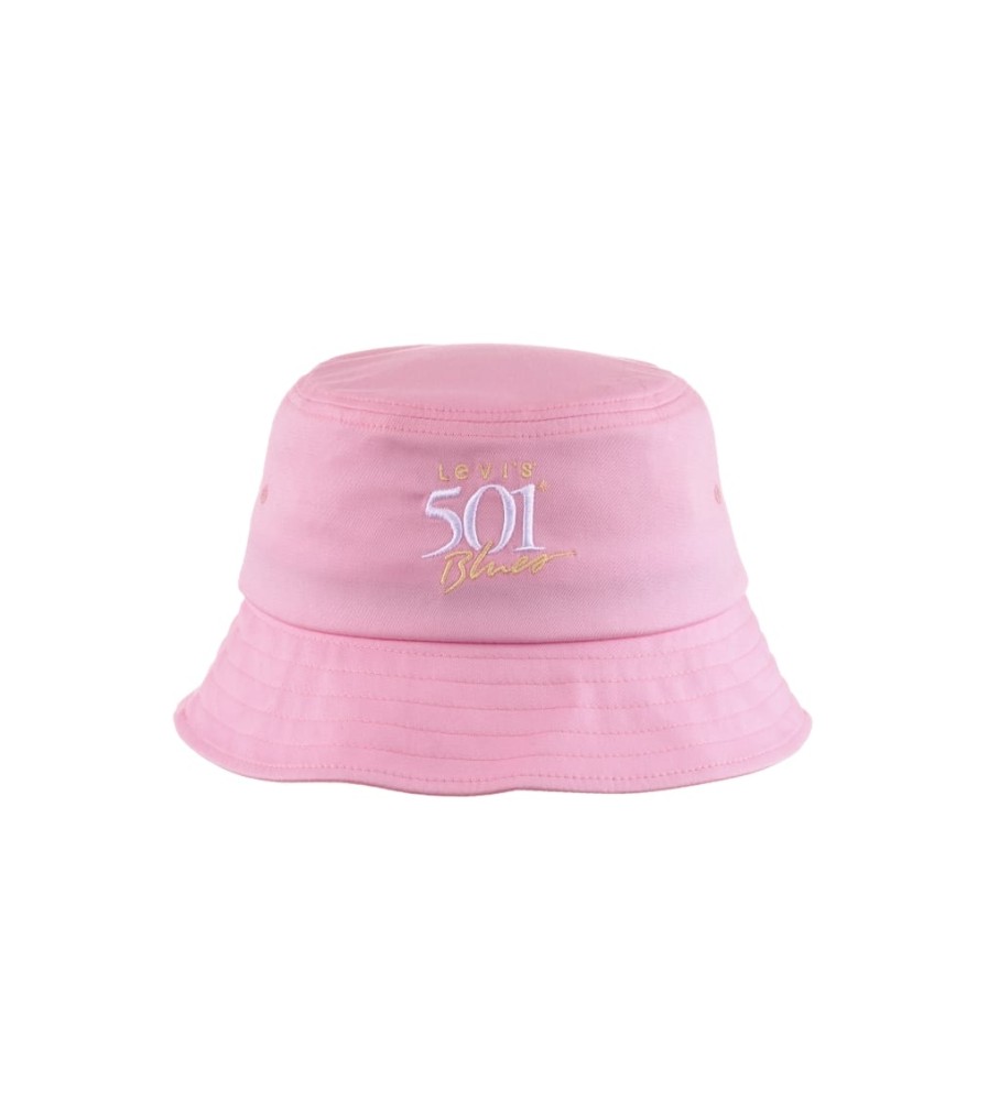 Levi's Bucket 501 pink cap