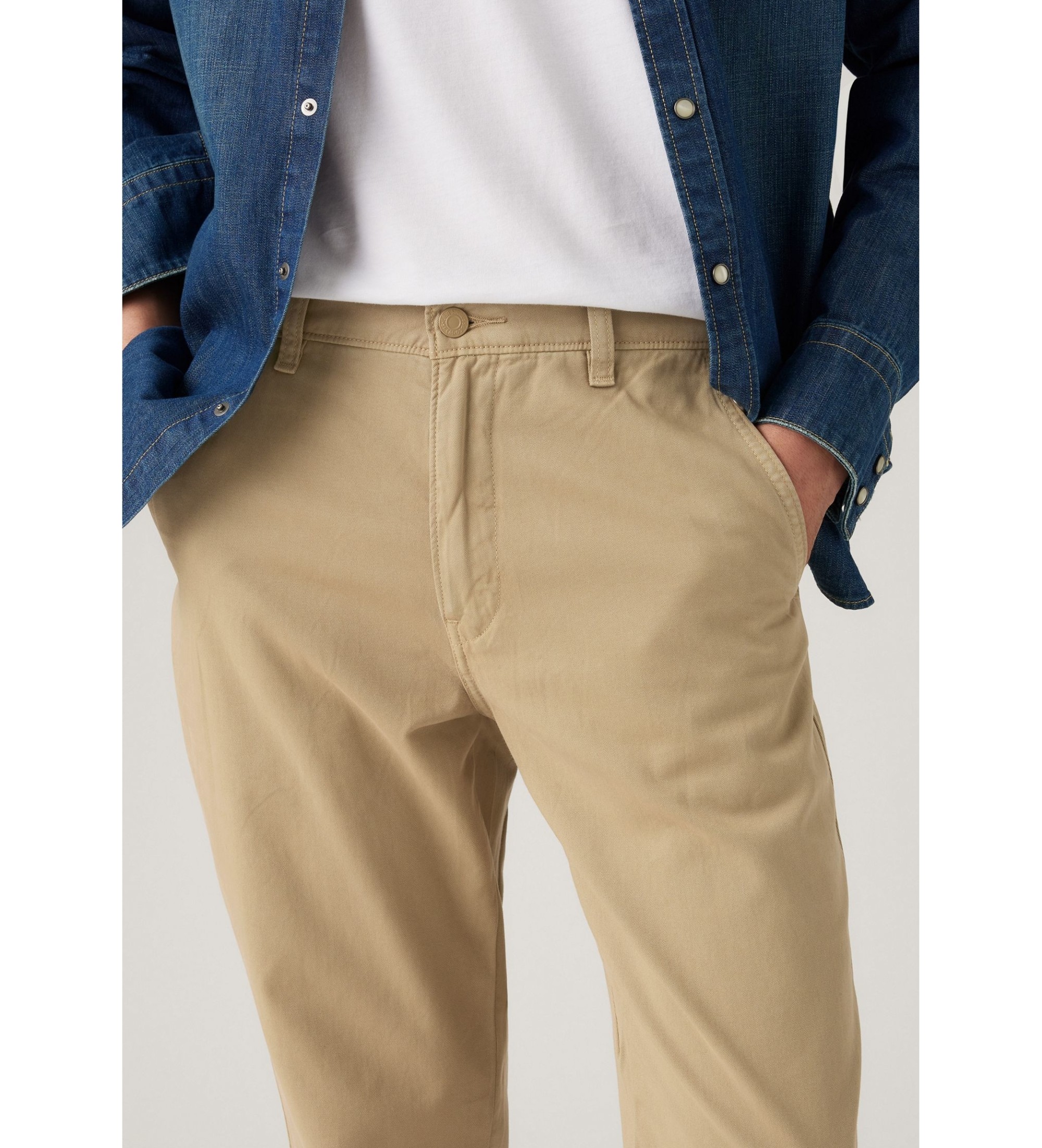 Levi's Xx Chino Authentic beige trousers - Esdemarca Store fashion