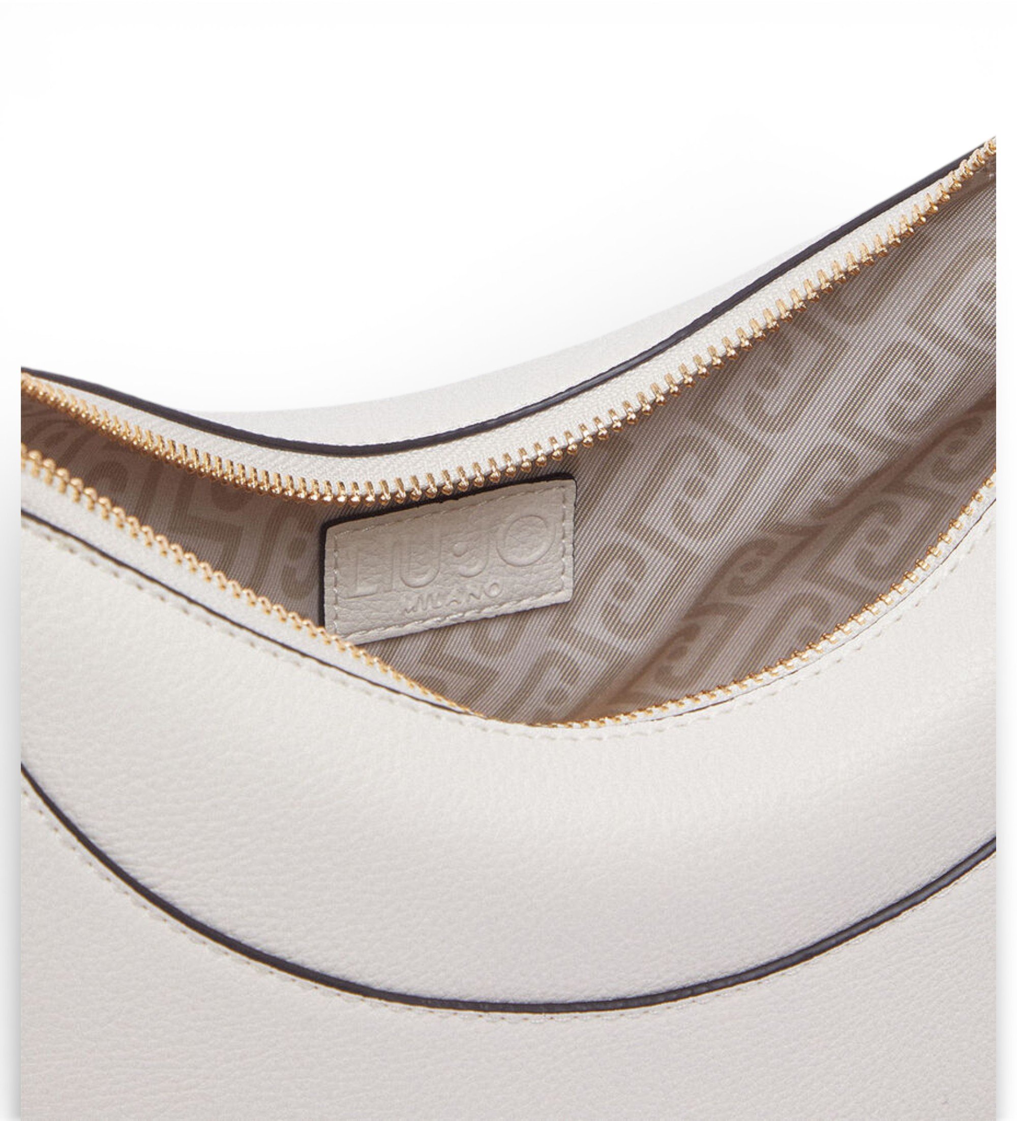 Liu Jo Sac hobo moyen avec breloque beige