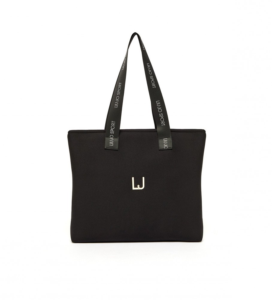 Liu Jo Neoprene tote bag with black logo