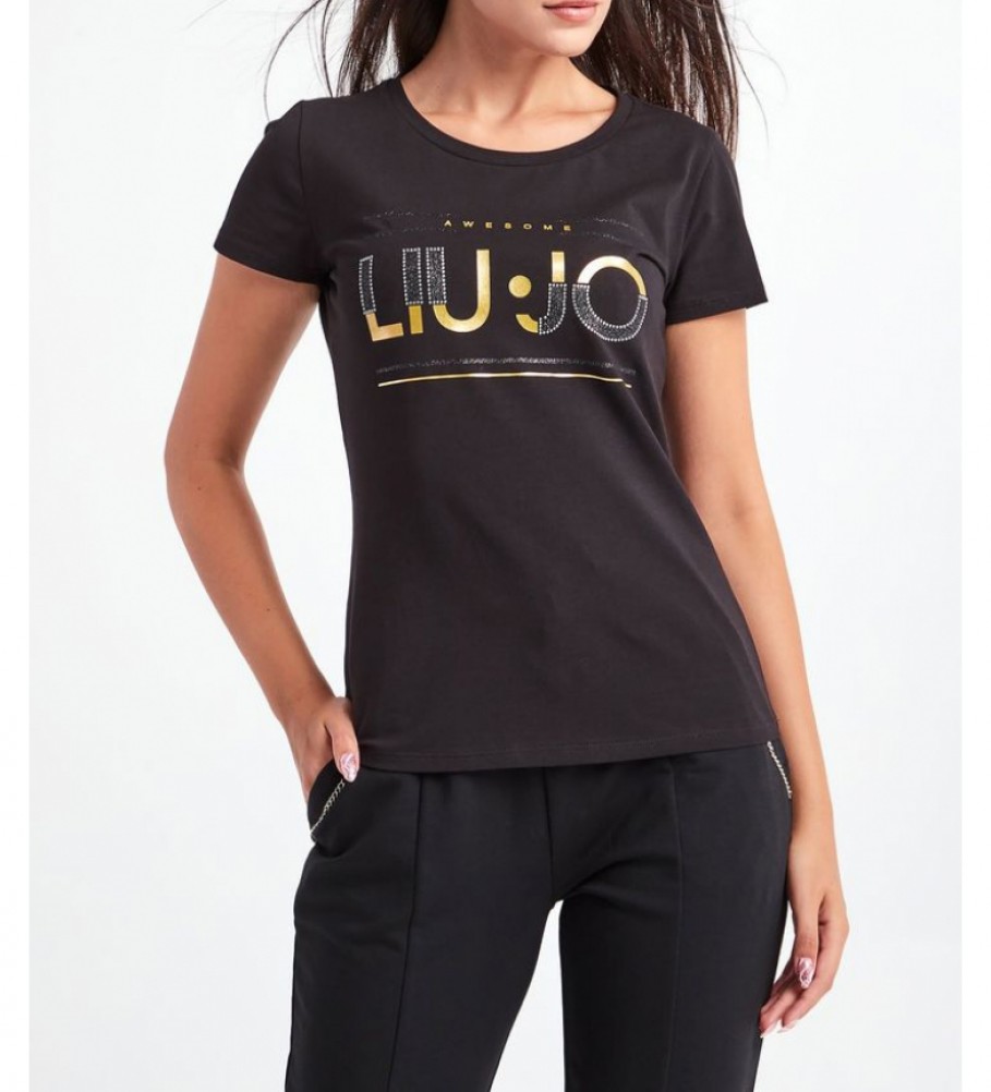 Liu Jo Camiseta TF1219-J5972-S9050 negro 
