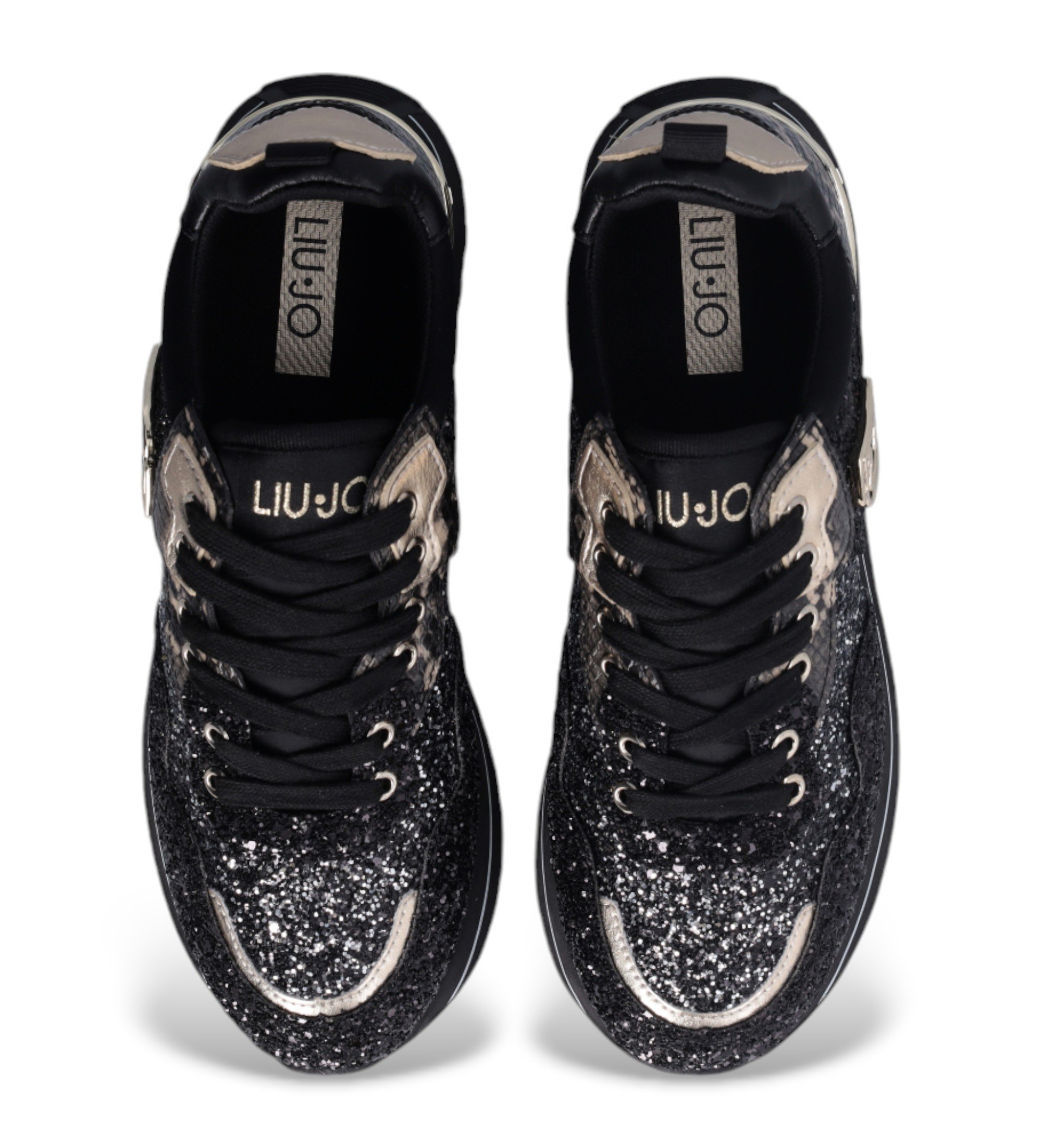 Liu Jo Sneaker Mit Plateau Schwarz Liu Jo Schwarze Sneaker Mit