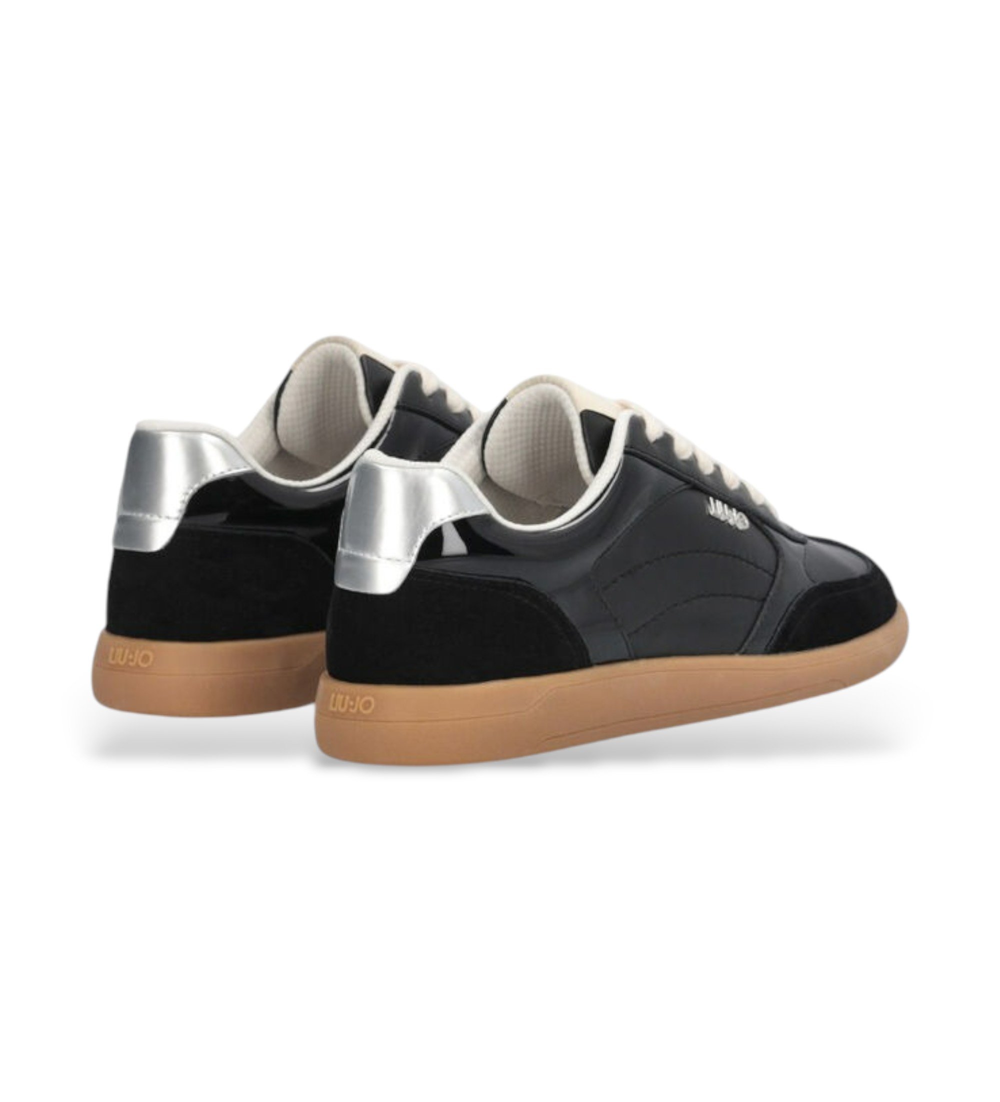 Liu Jo Black leather trainers Esdemarca Store fashion, footwear