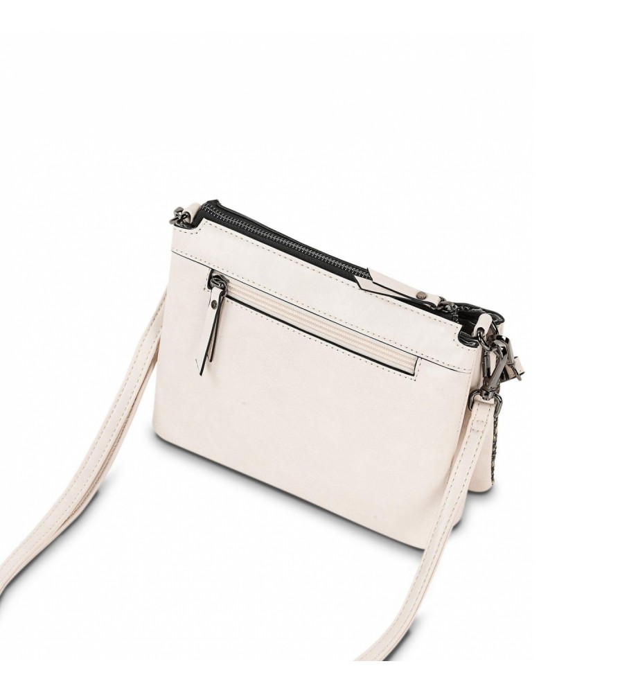 Lois Jeans Borsa a tracolla tripla casual 313315 nera -23x17x6cm-