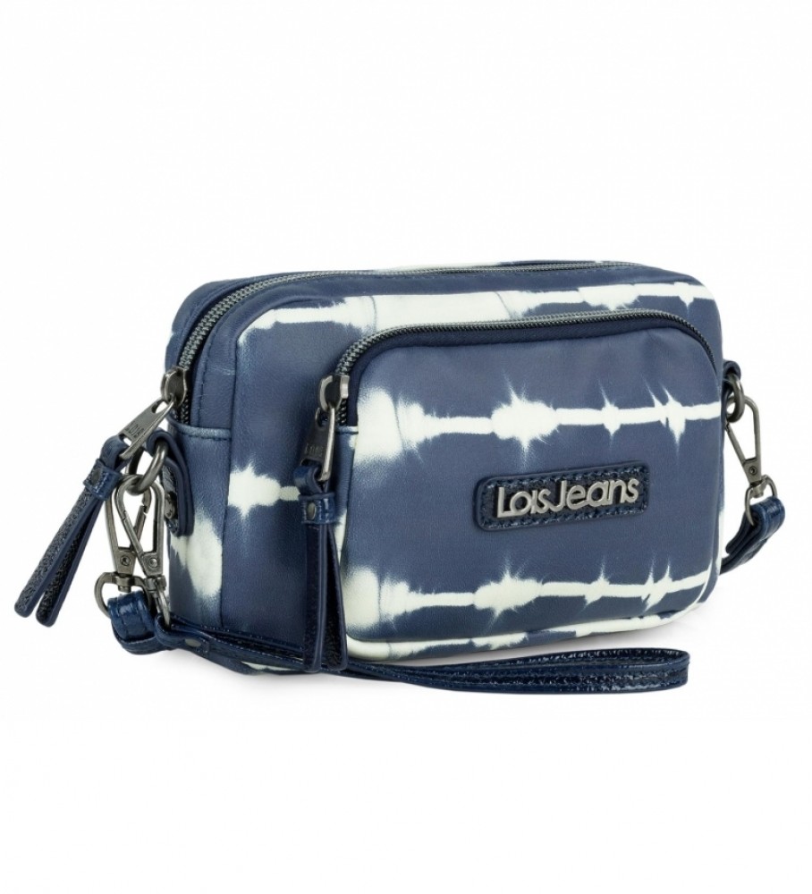 Lois Mini Wallet Bag 310825 blue colour -18,5x12x4 cm