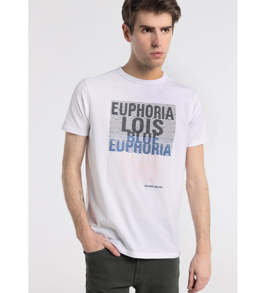 Lois Euphoria T-shirt white