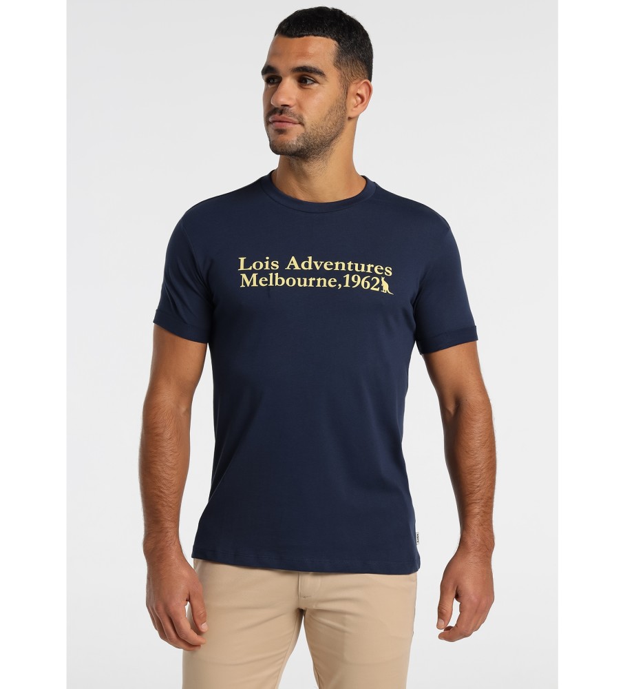 Lois T-shirt Free People Adventure bleu