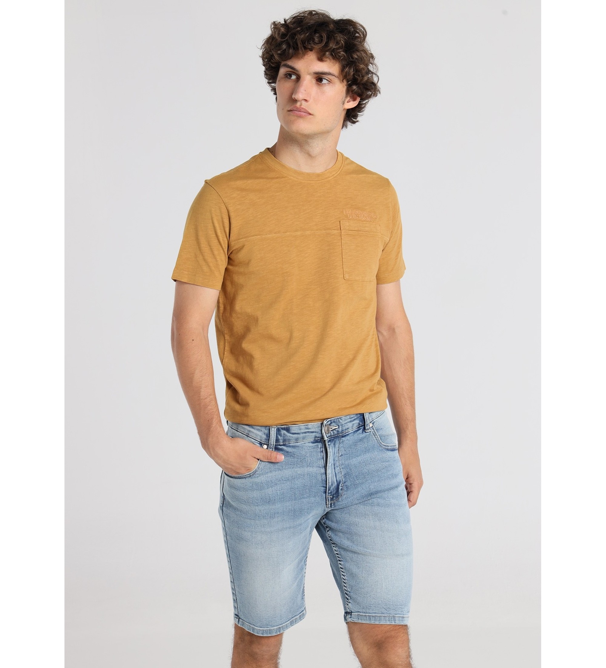 Lois Jeans Modre slim fit kratke hlače iz džinsa
