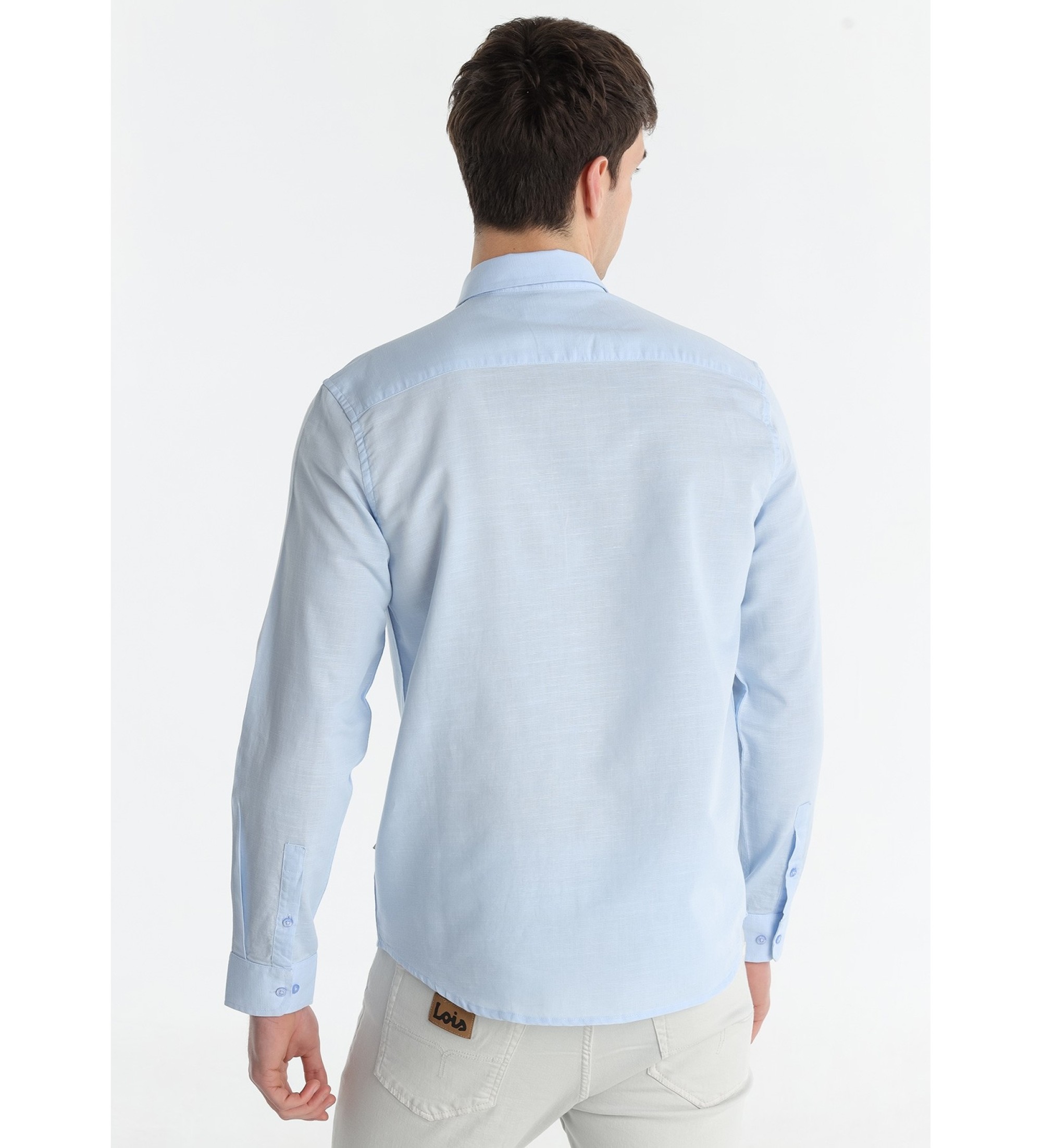Lois Jeans Camicia blu di base