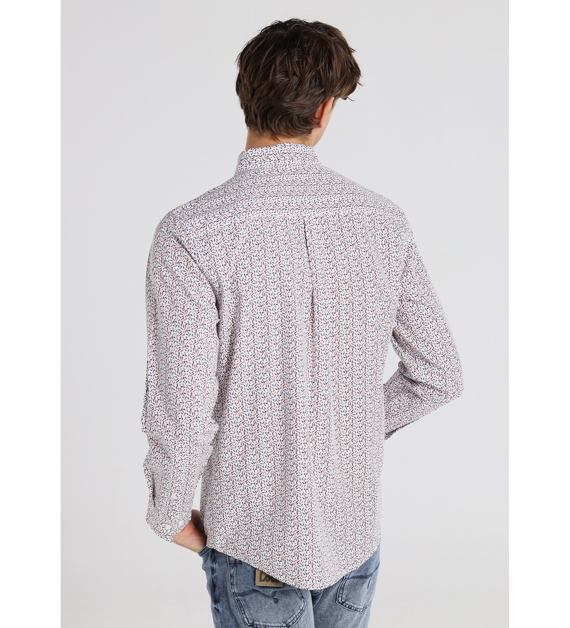 Lois Jeans Camisa de manga comprida branca
