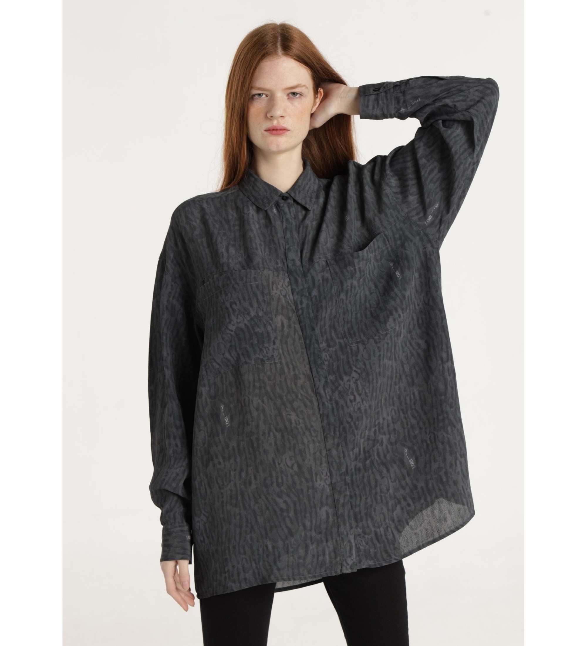 Lois Jeans Camisa Kon Leona preta