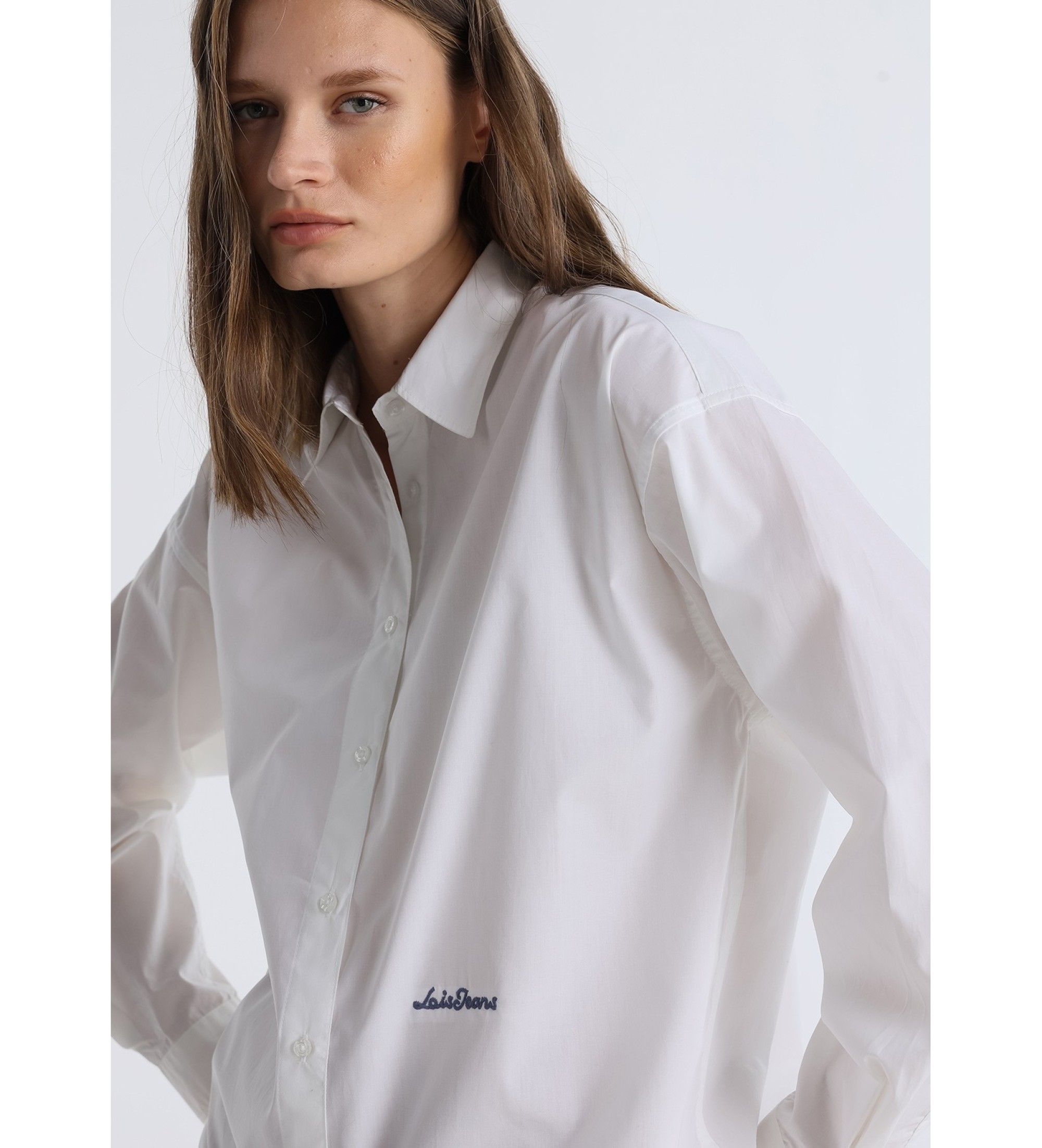 Lois Jeans Camisa Letizia Elna branca
