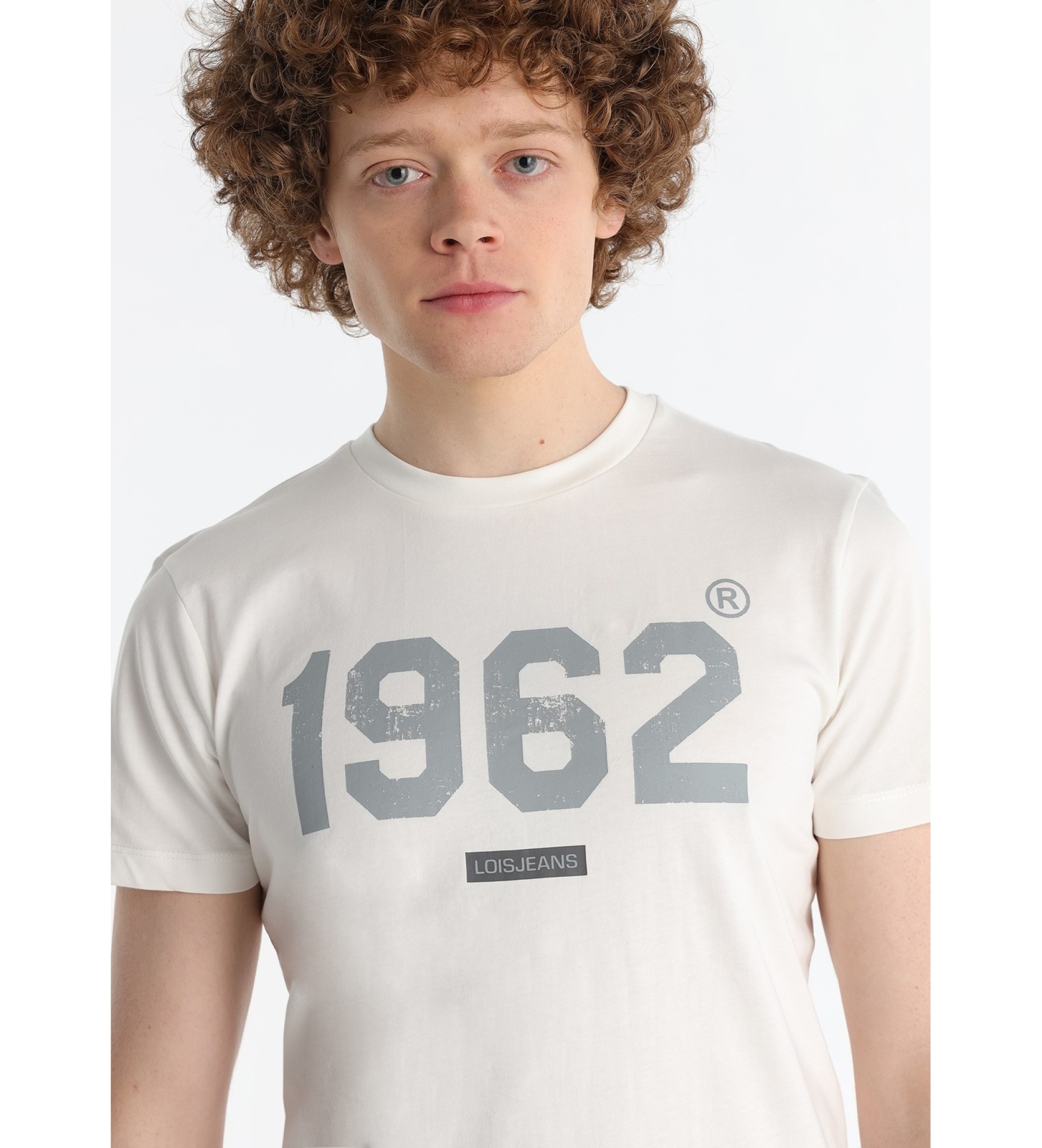 Lois Jeans T-shirt 1962 wit
