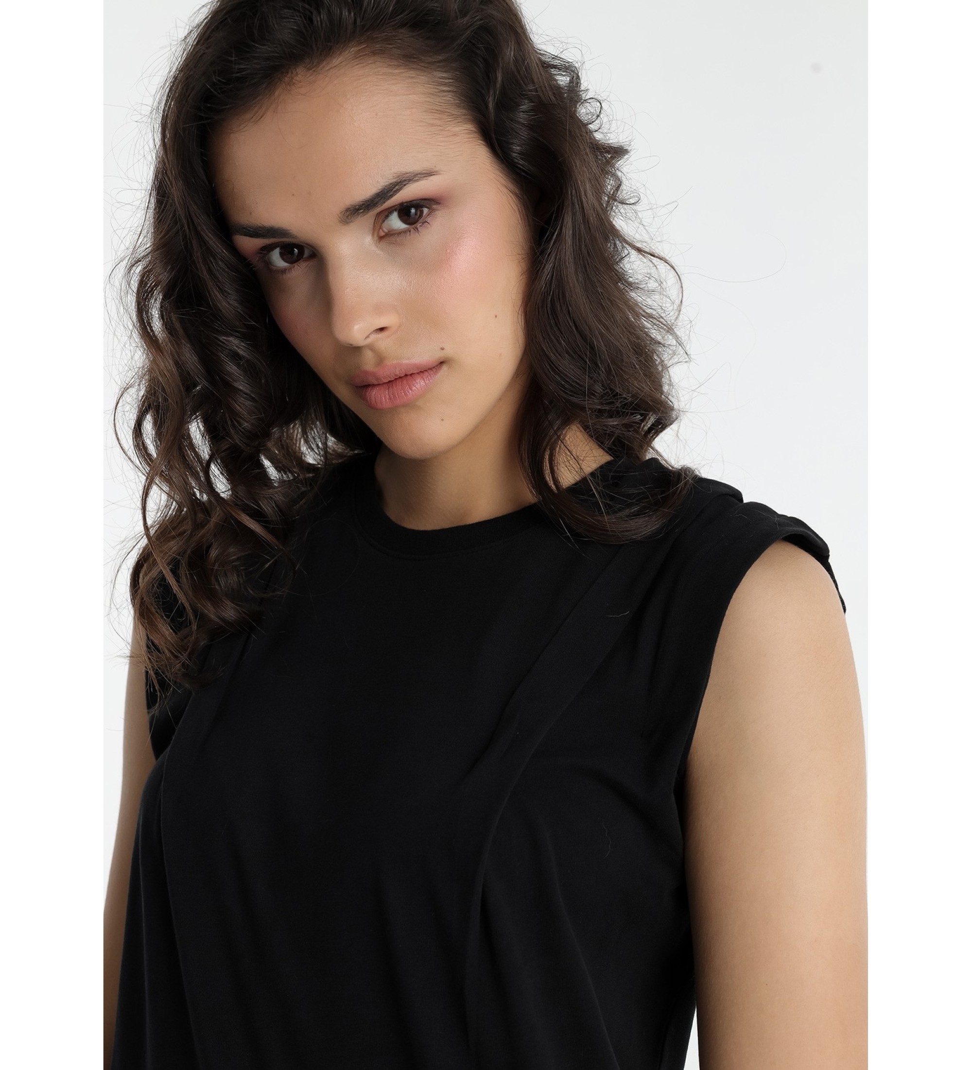 Lois Jeans T-shirt  manches courtes noir