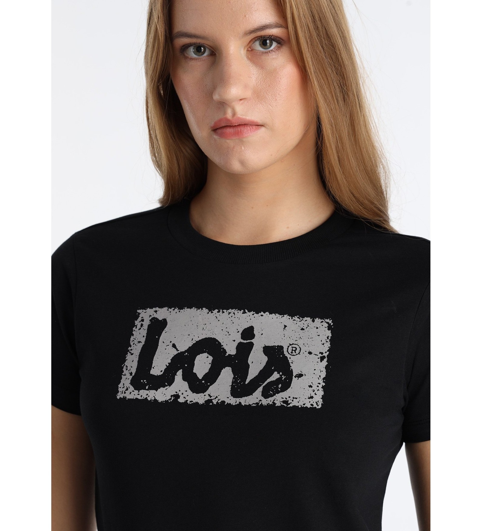 Lois Jeans Romina Abbey T-shirt black