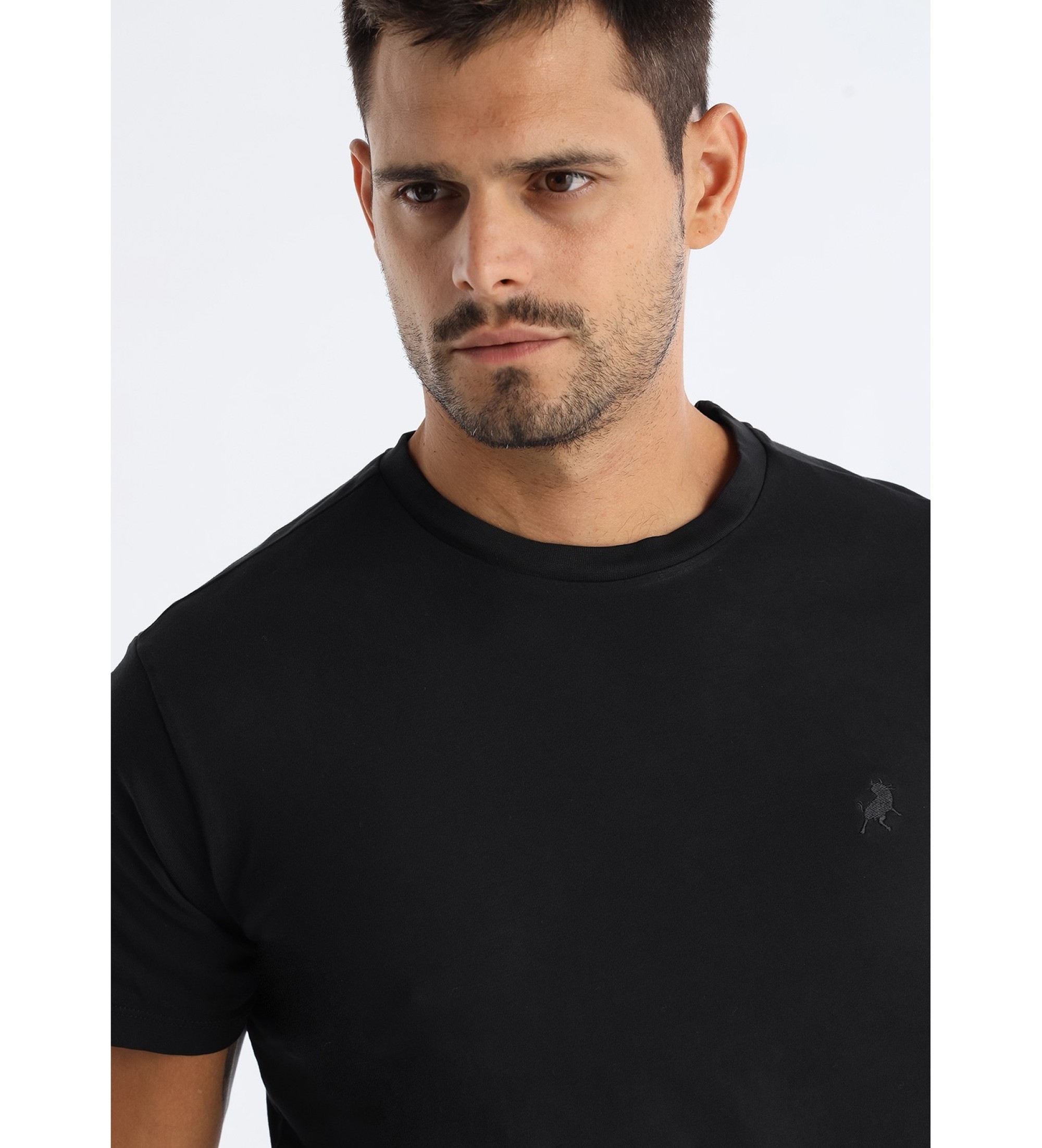 Lois Jeans T-shirt Wiston Riley czarny