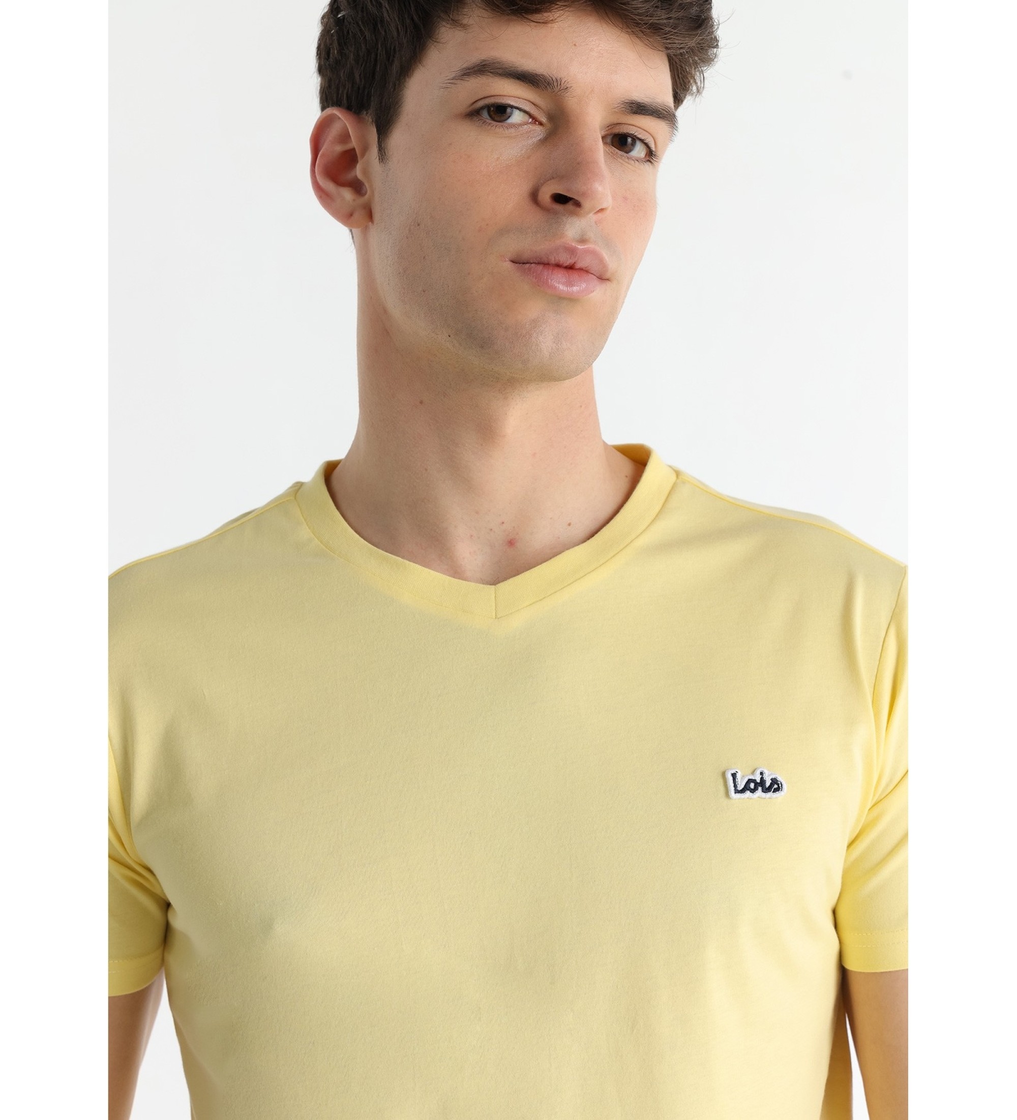 Lois Jeans Basic T-shirt yellow