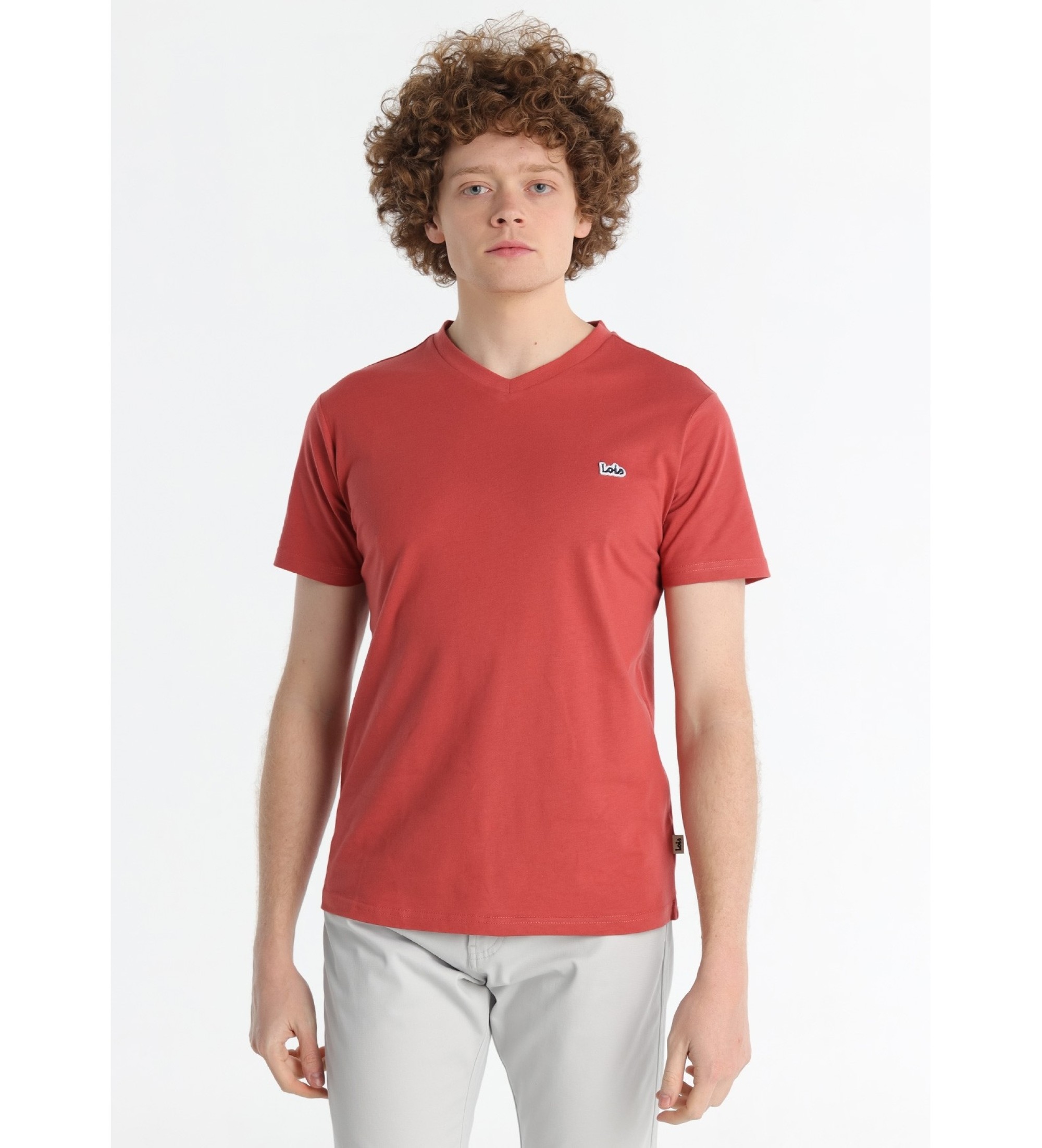 Lois Jeans Basic T-shirt red