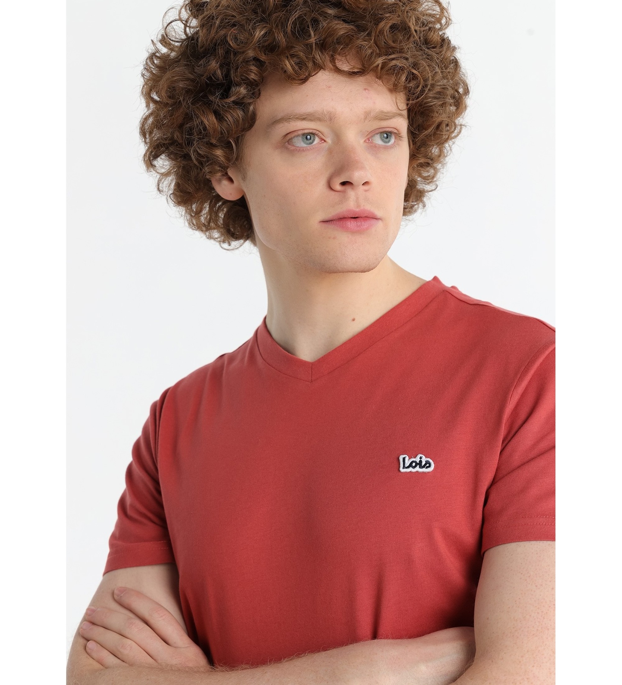 Lois Jeans Basic T-shirt red