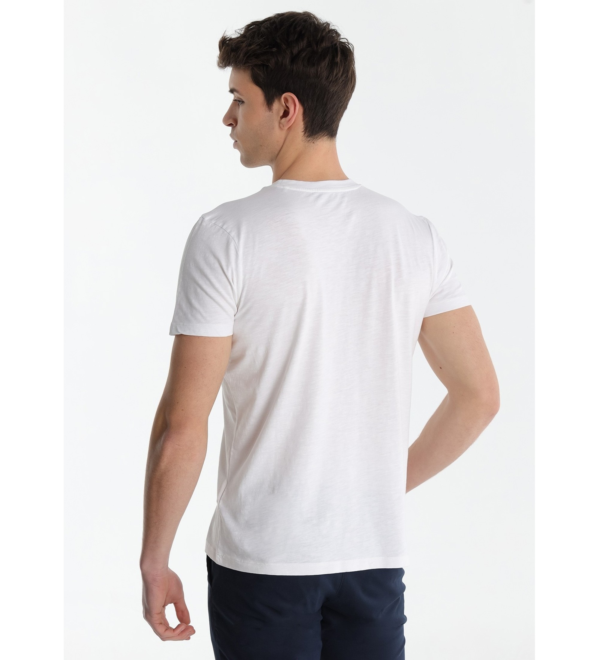 Lois Jeans Basic T-shirt vit