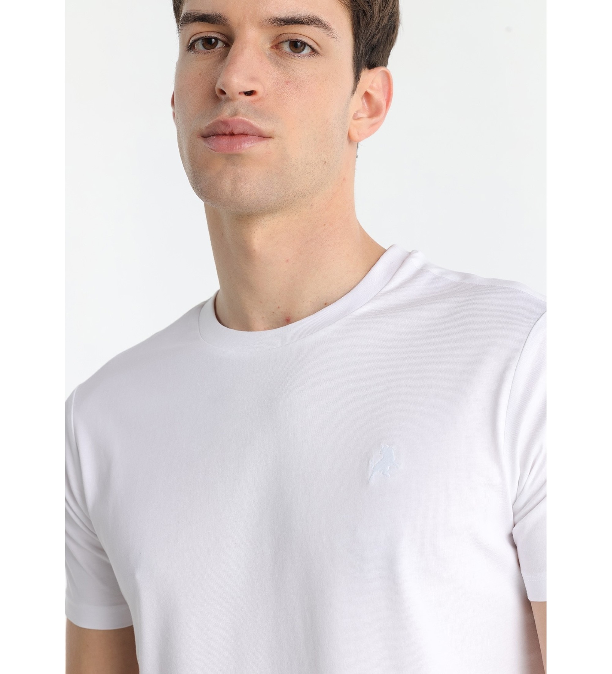Lois Jeans T-shirt bsica branca