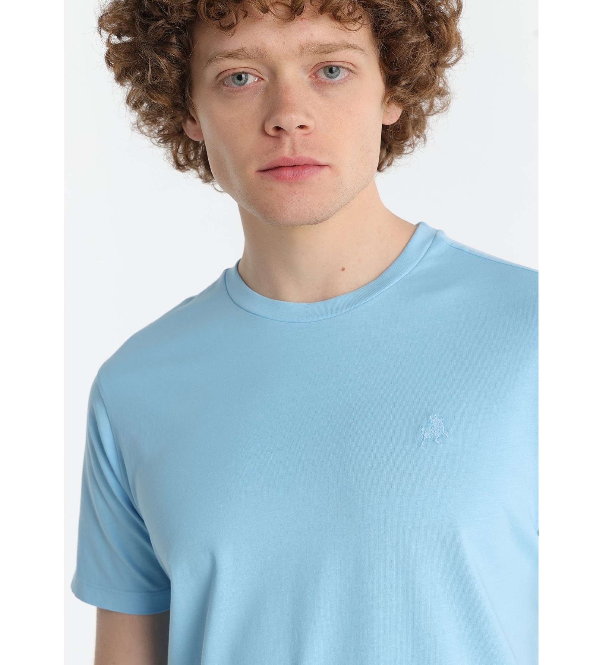 Lois Jeans Basic blauw T-shirt