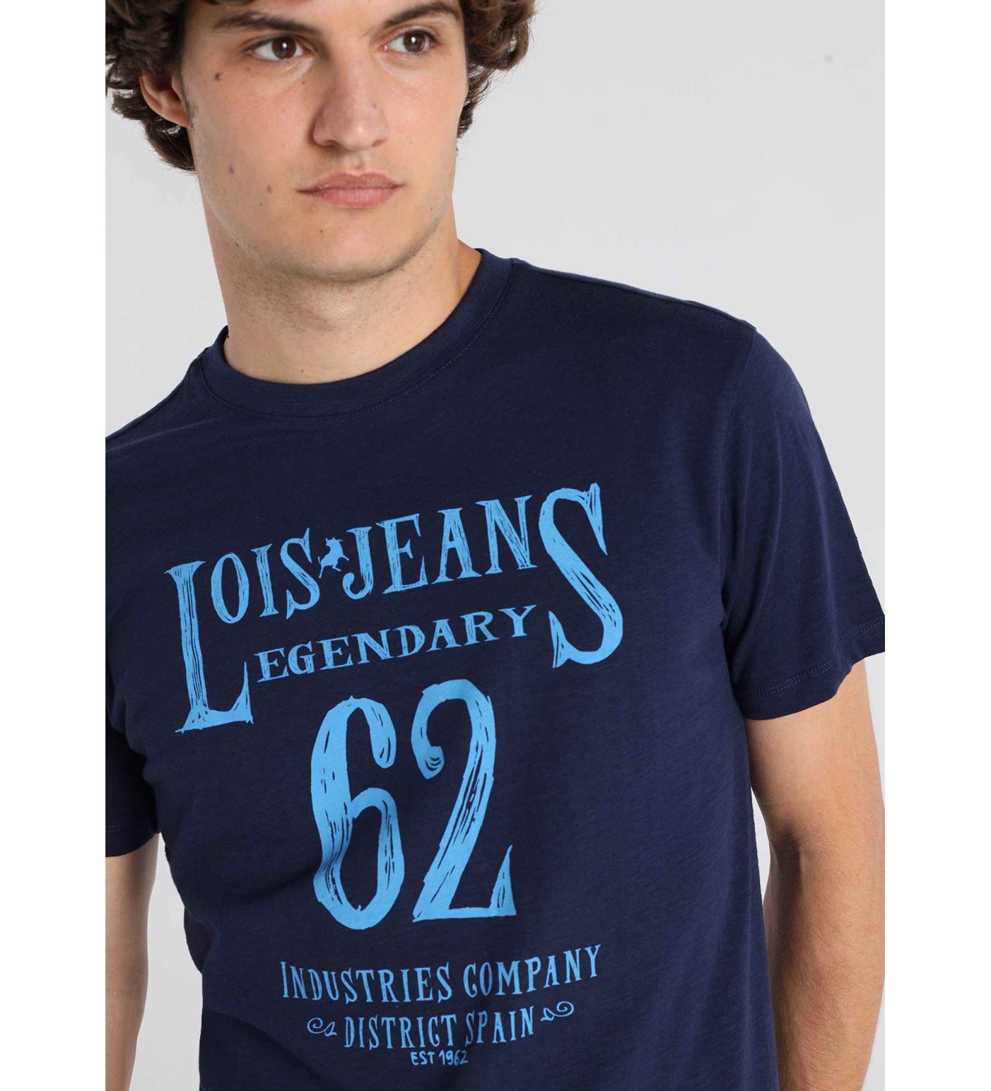 Lois Jeans Maglietta blu leggendaria