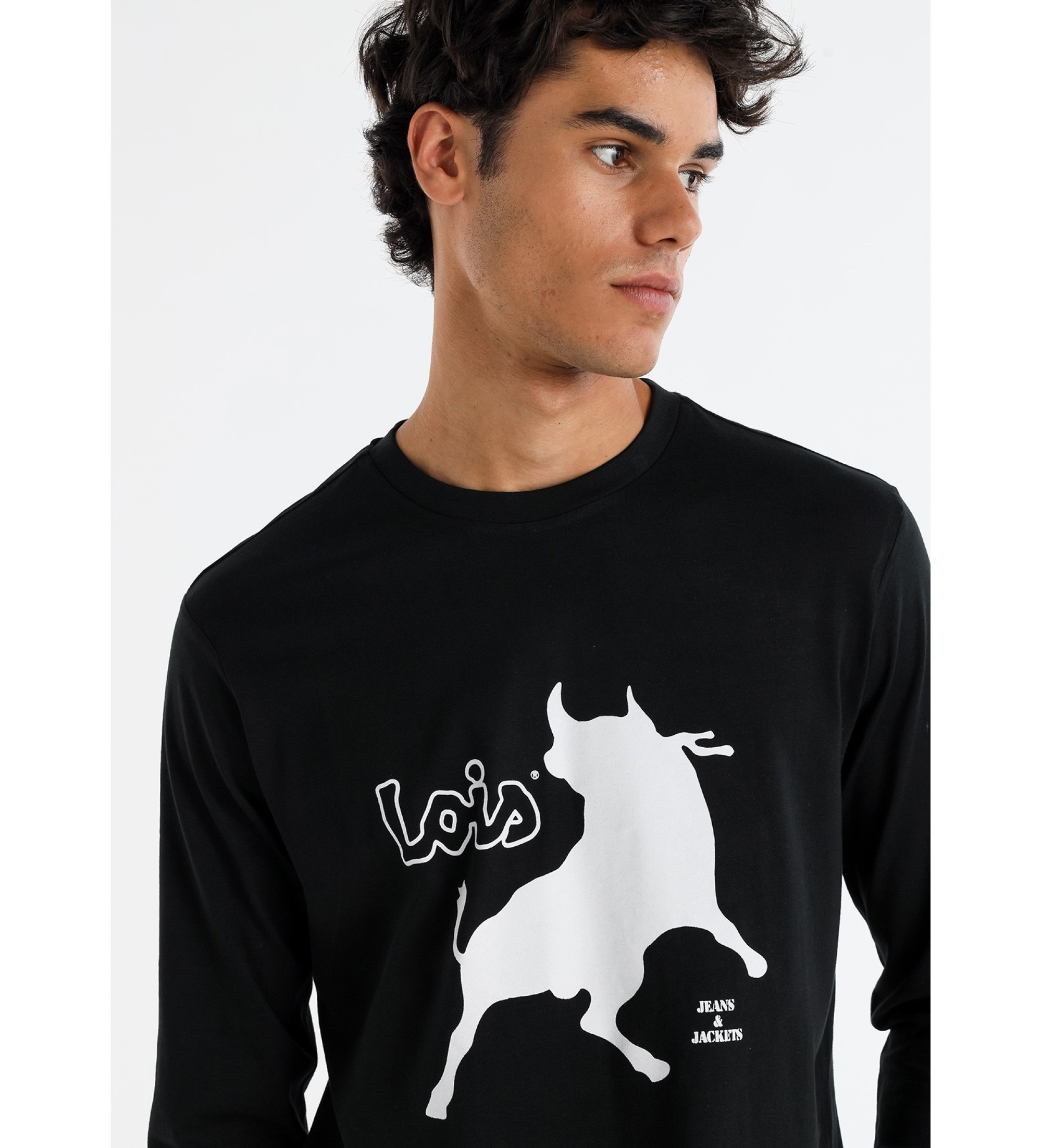 Lois Jeans Vintage T-shirt sort