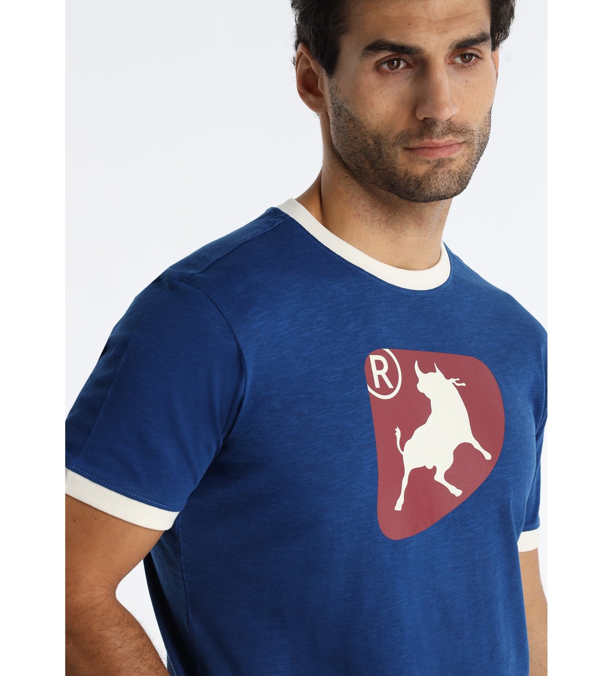 Lois Jeans Michel modra majica