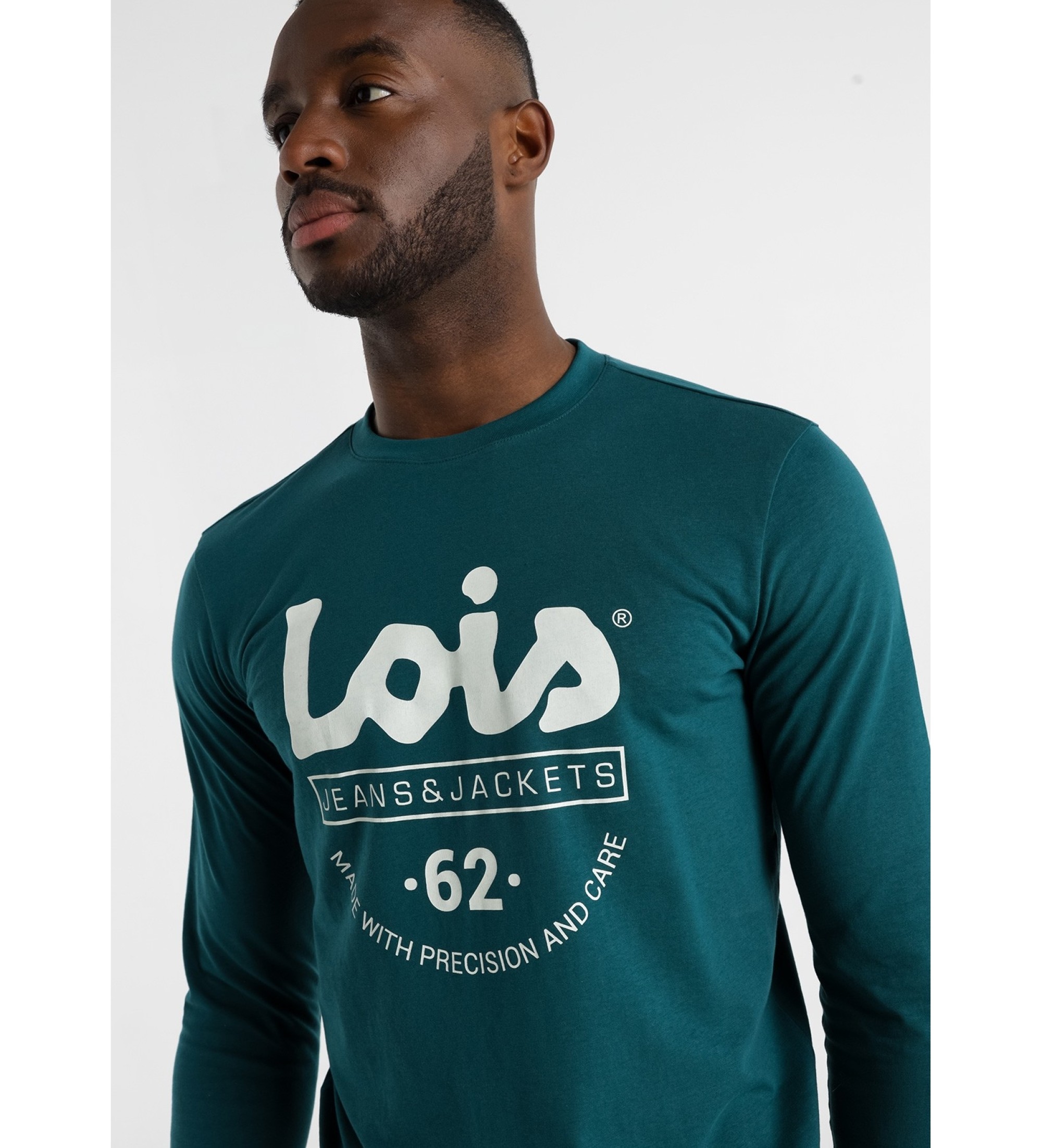 Lois Jeans T-shirt Bayley vert