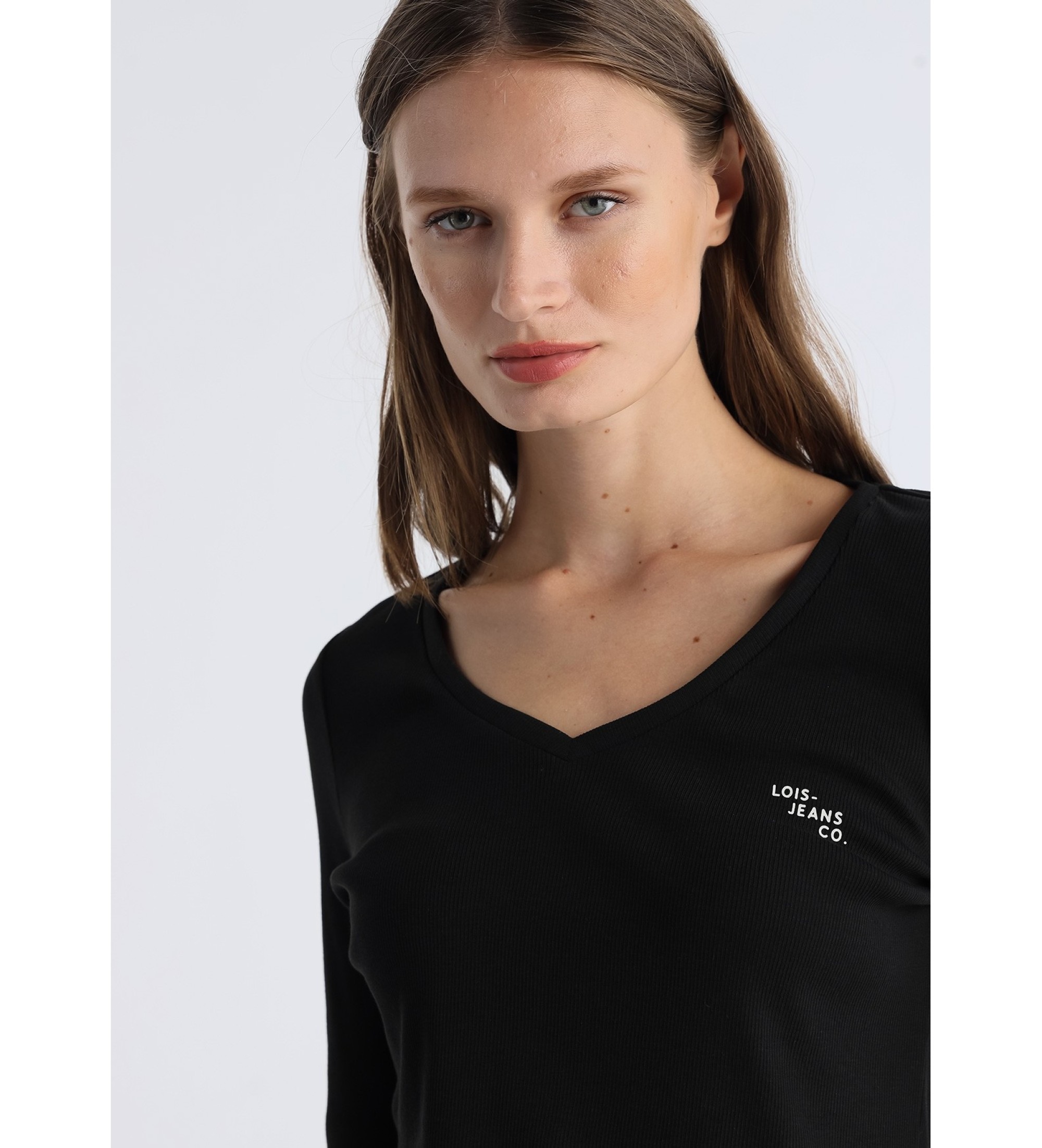 Lois Jeans Camiseta Sydra Kaia negro