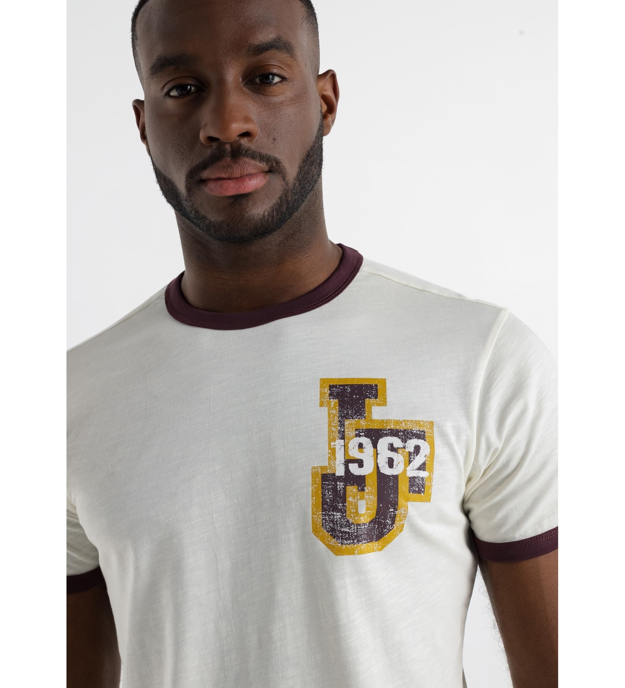 Lois Jeans T-shirt Yaros Taha biały