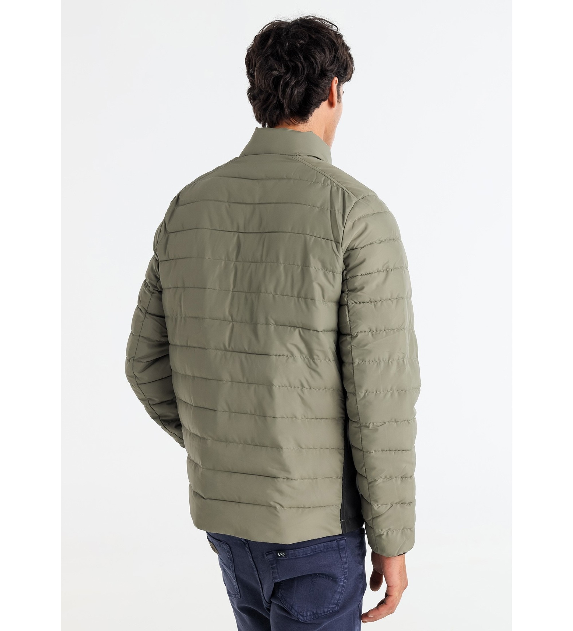 Lois Jeans Leichte Steppjacke grn