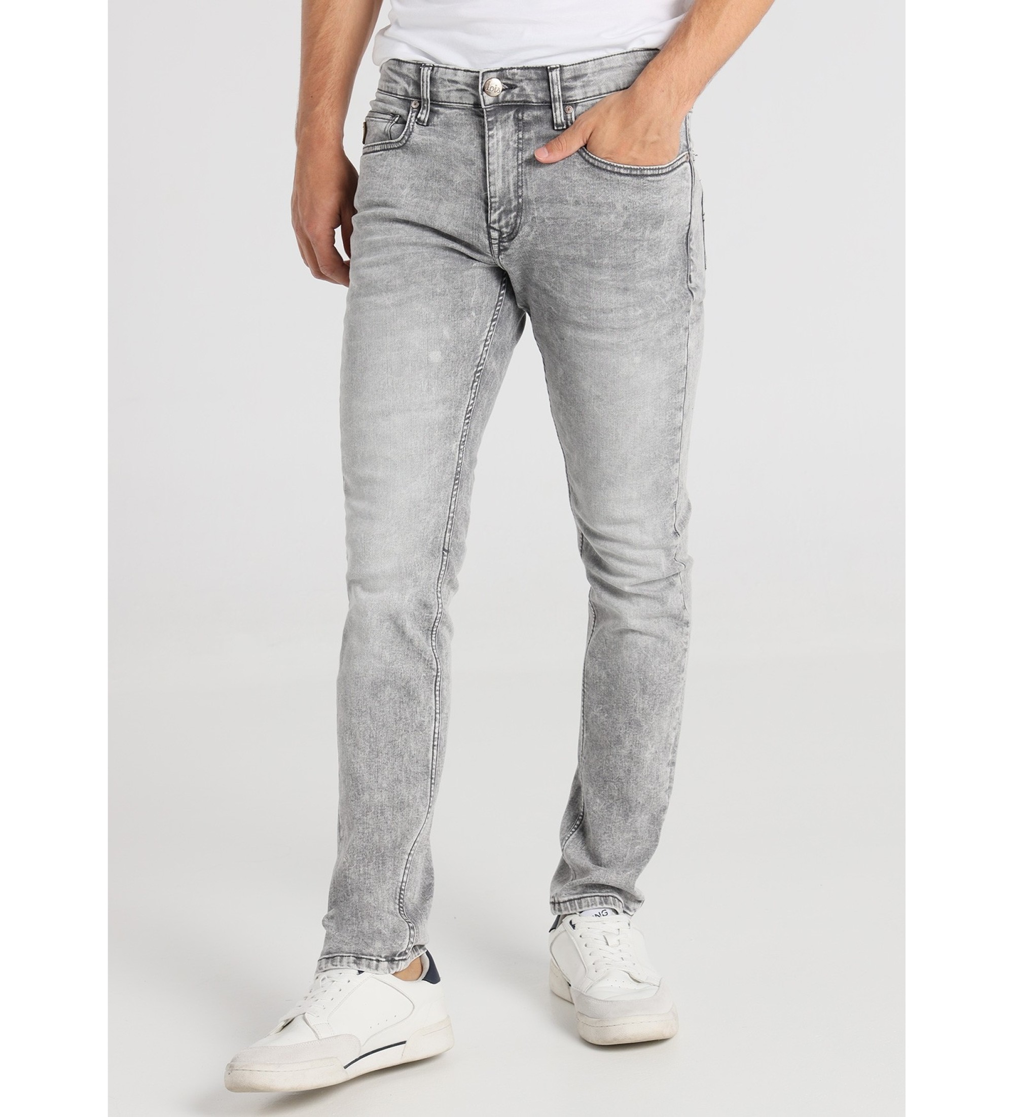 Lois Jeans Jeans grigi di alta qualit