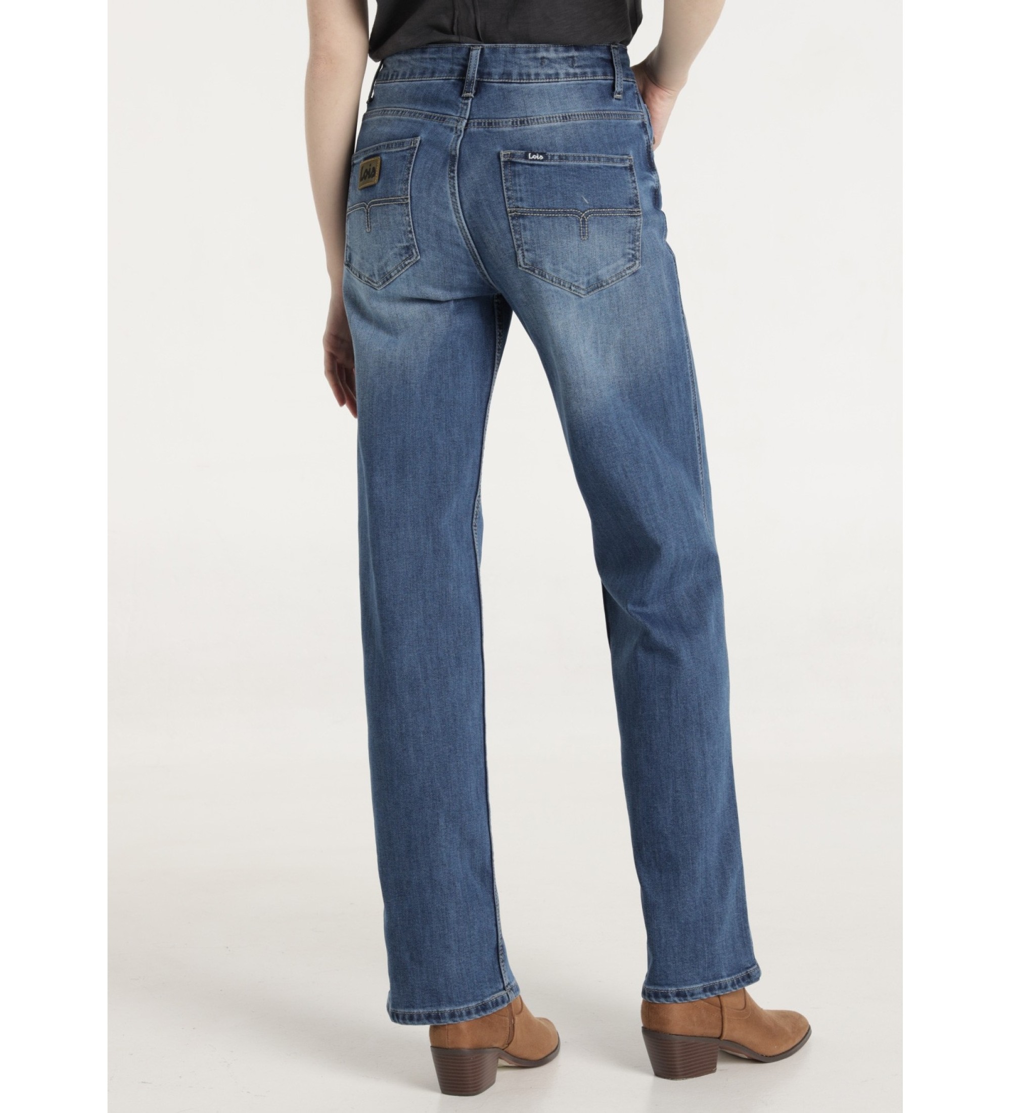 Lois Jeans Dżinsy Carmen Cambell w kolorze niebieskim