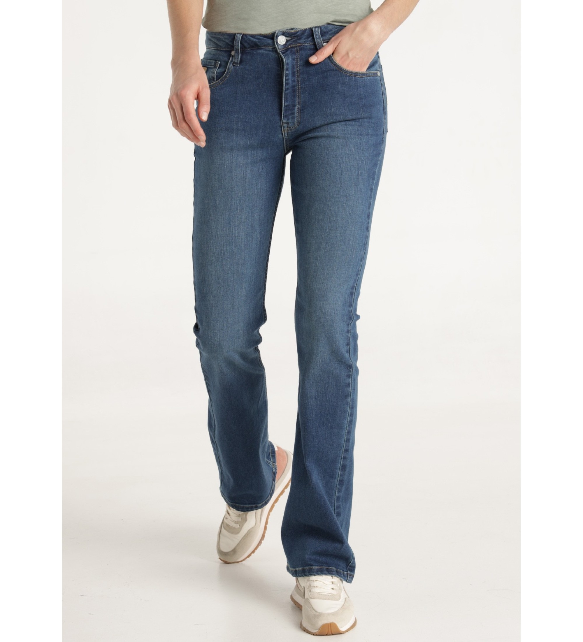 Lois Jeans Kavbojke Dizzy Clover blue