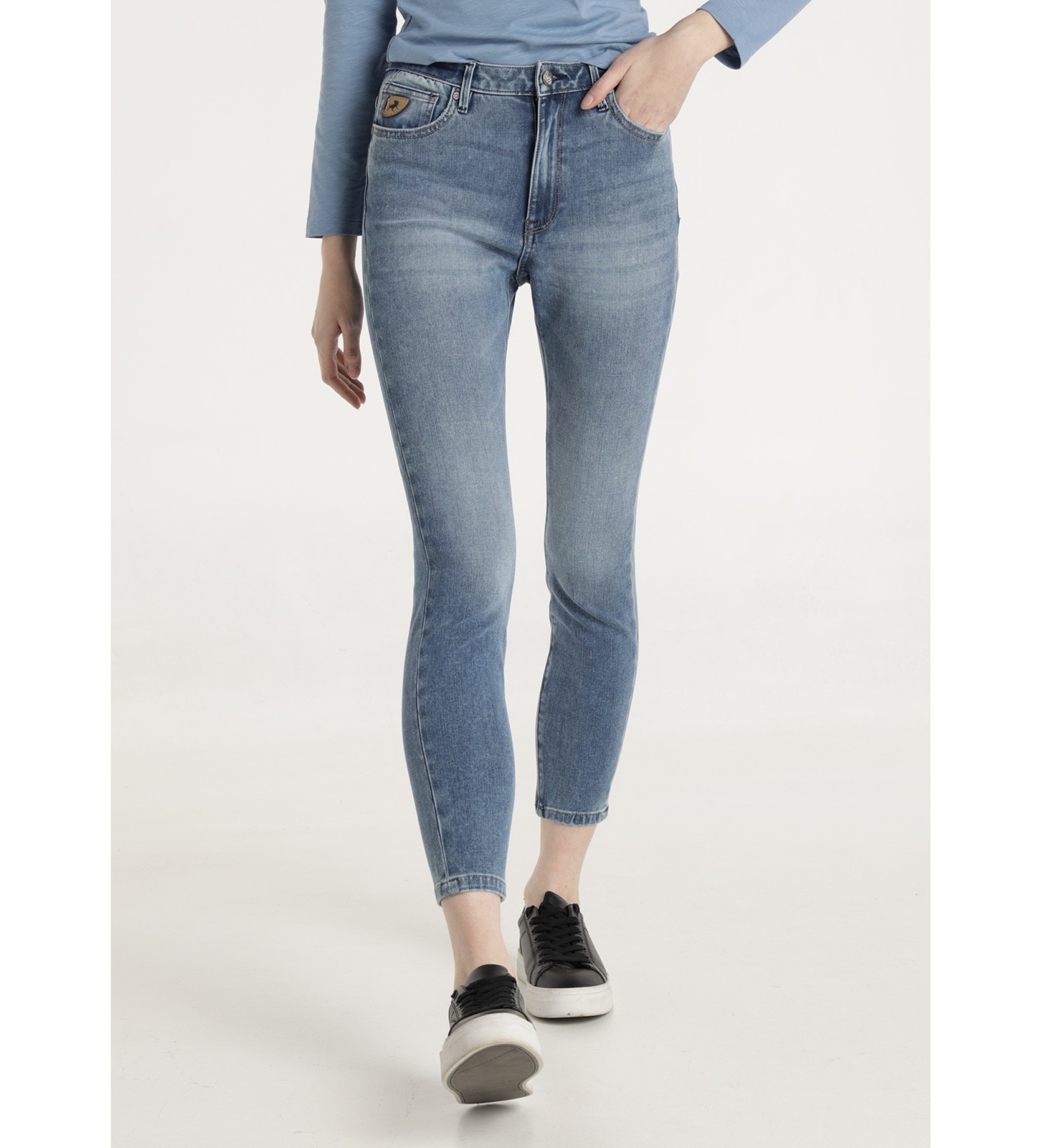 Lois Jeans Kavbojke Cher Carine blue