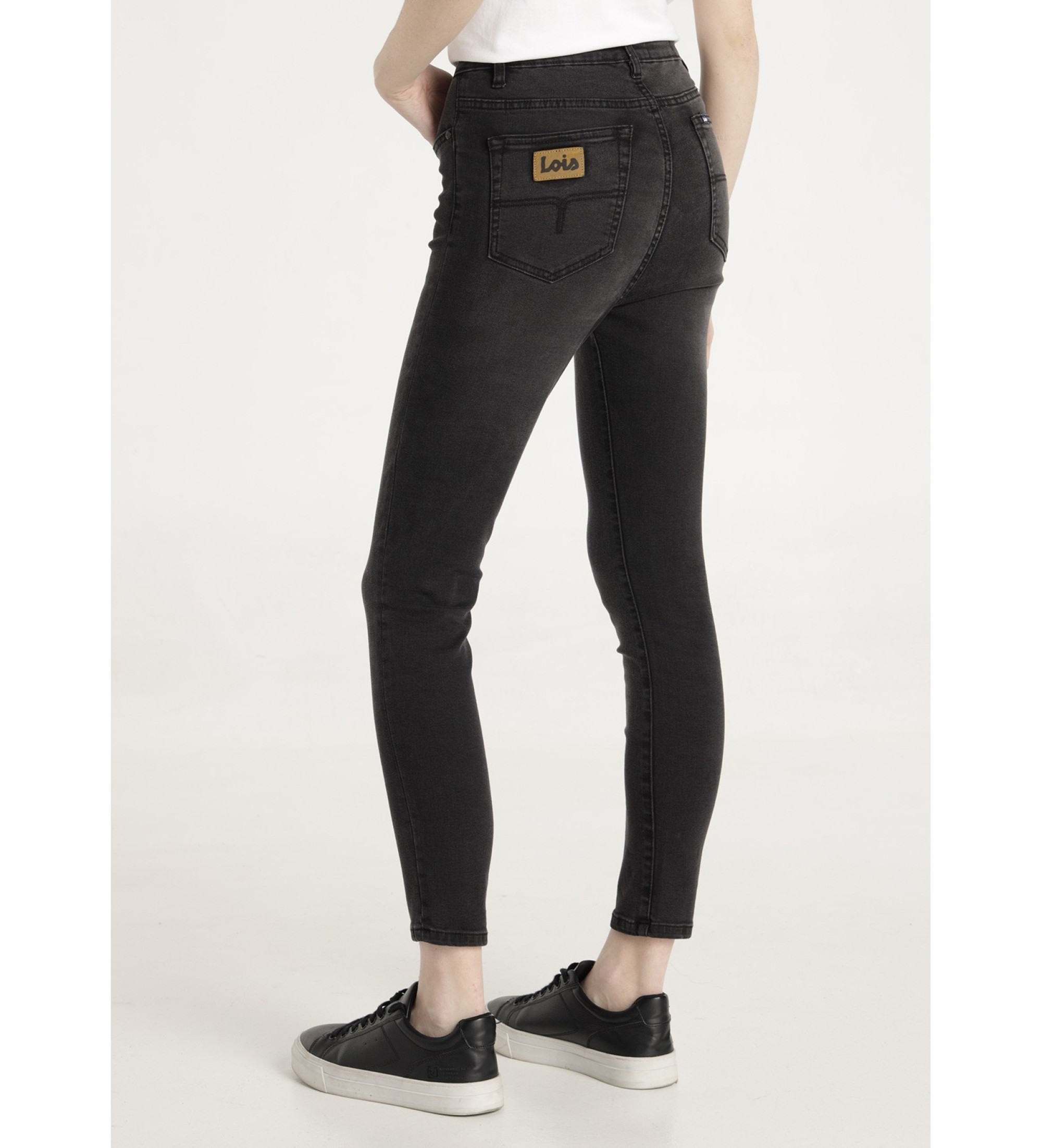 Lois Jeans Kavbojke Cher Ultra black