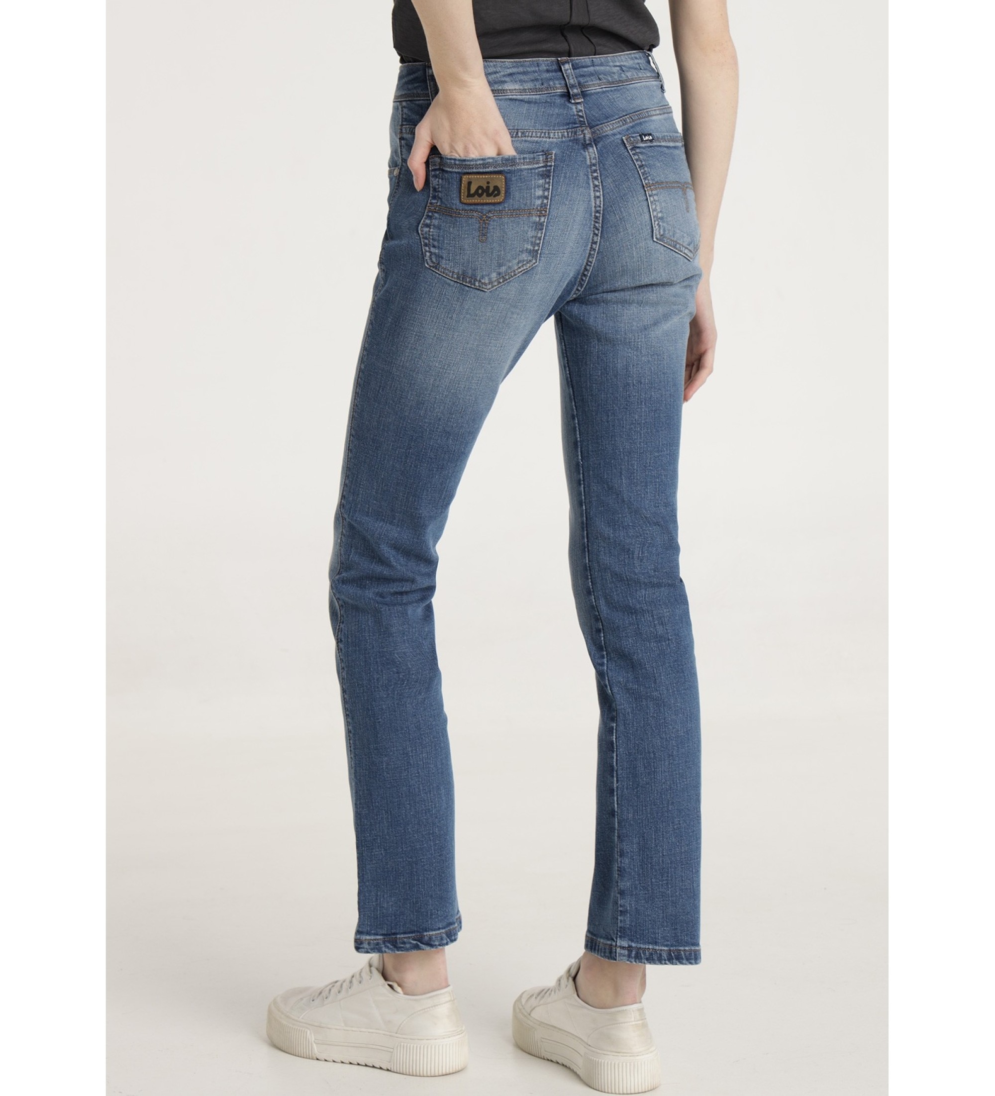 Lois Jeans Kavbojke Monic Matty blue