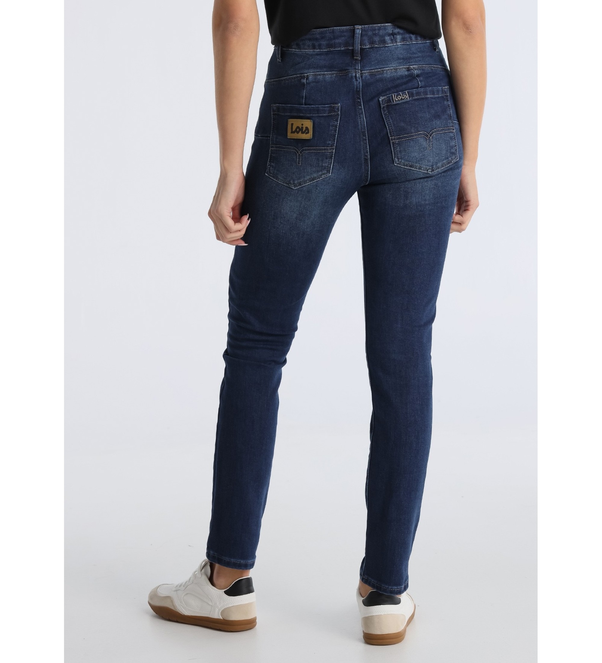 Lois Jeans Jeansy Pushy Cambell w kolorze niebieskim