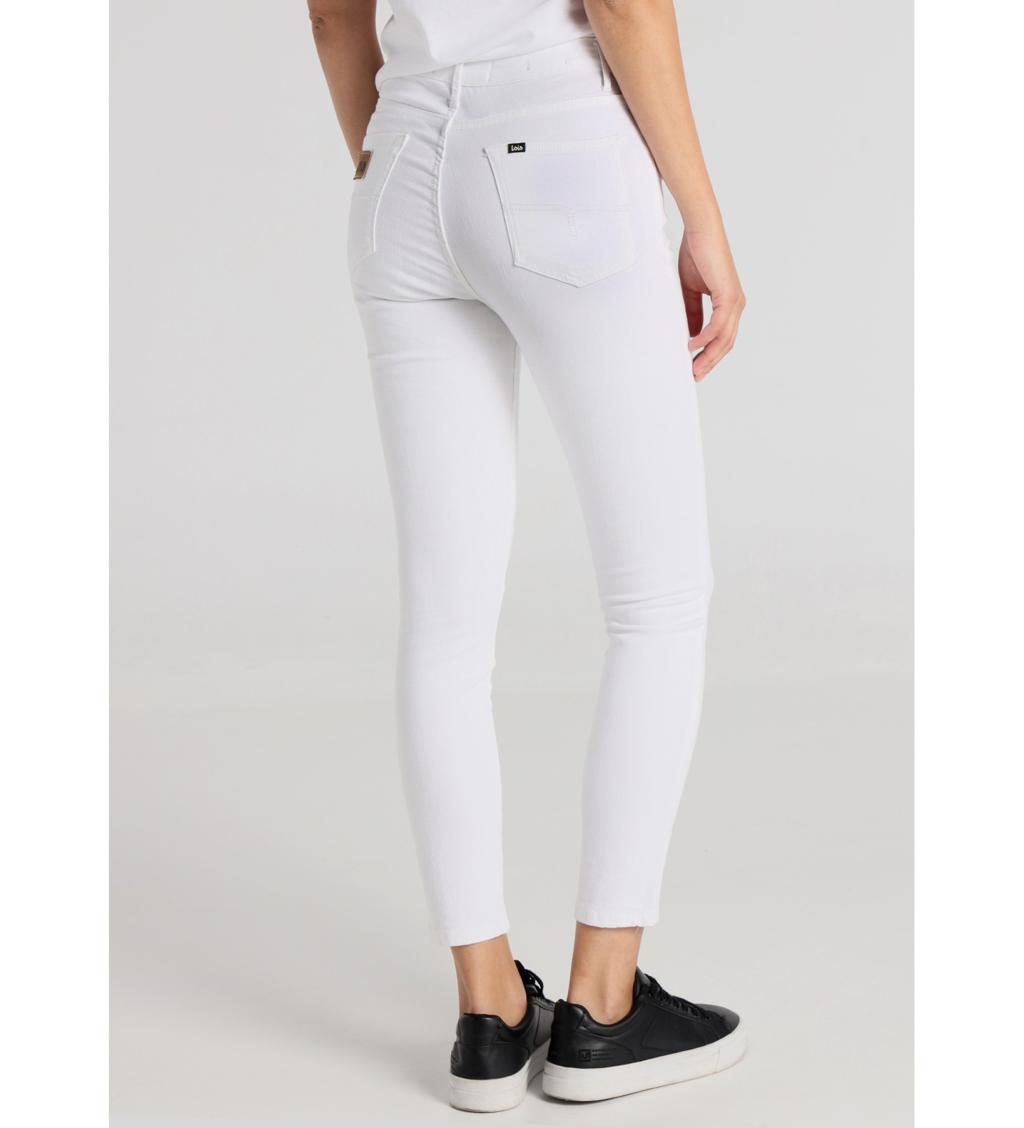Lois Jeans Kavbojke Skinny Ankle fit white