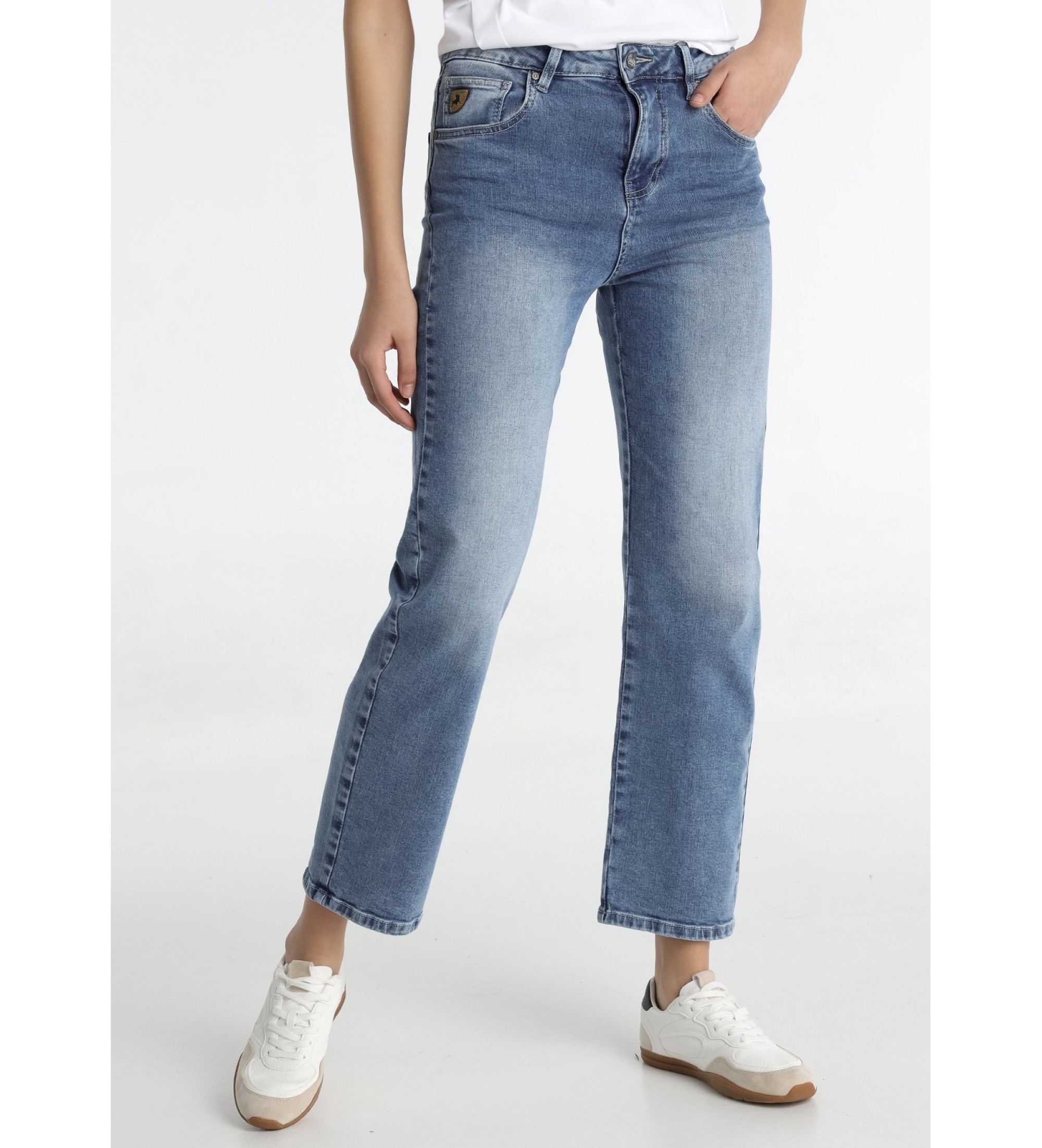 Lois Jeans Kavbojke ravnega kroja modre barve