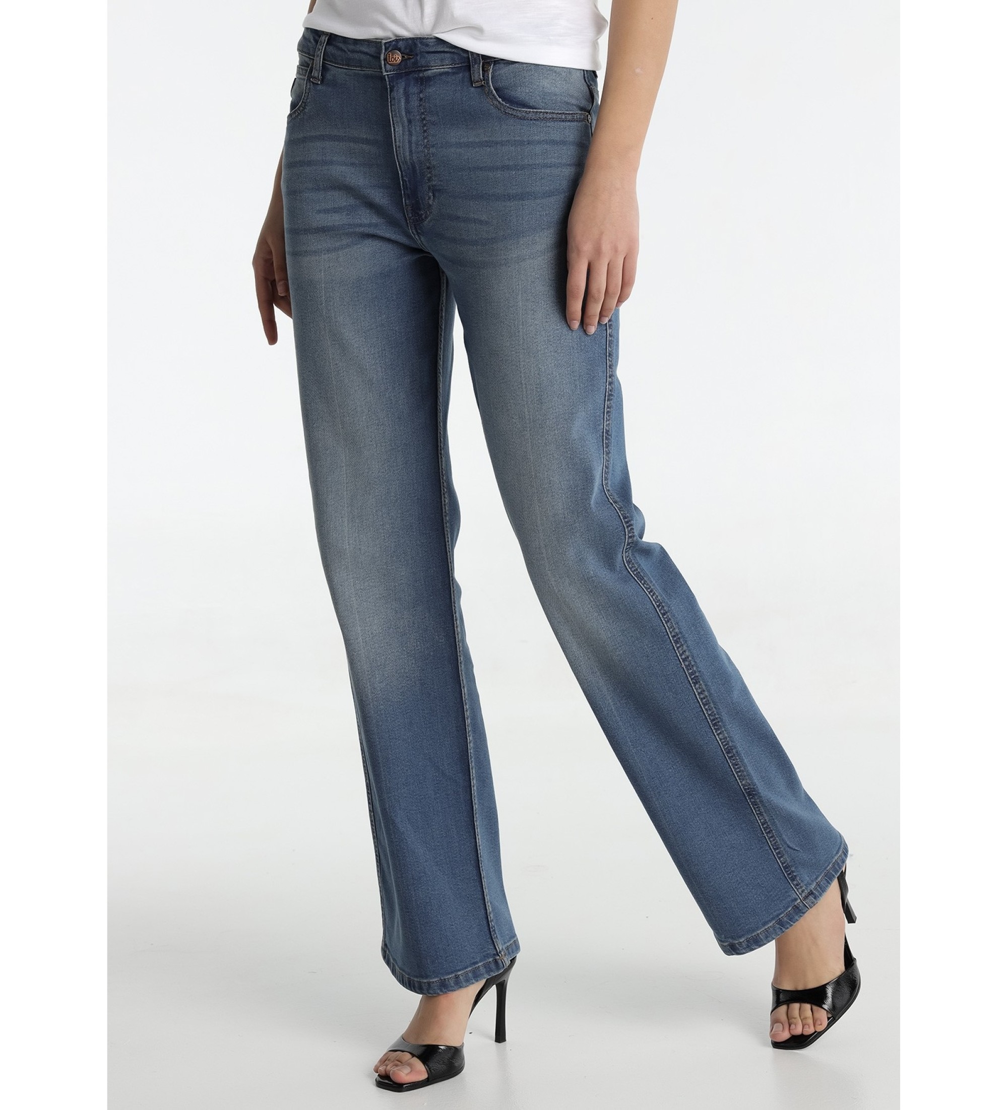 Lois Jeans Kavbojke ravnega kroja modre barve